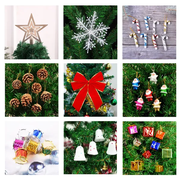 6ft Artificial Christmas Tree With LED Energy-saving Lights, Including 195 Pendant Tree Skirts And Guardrails view 3