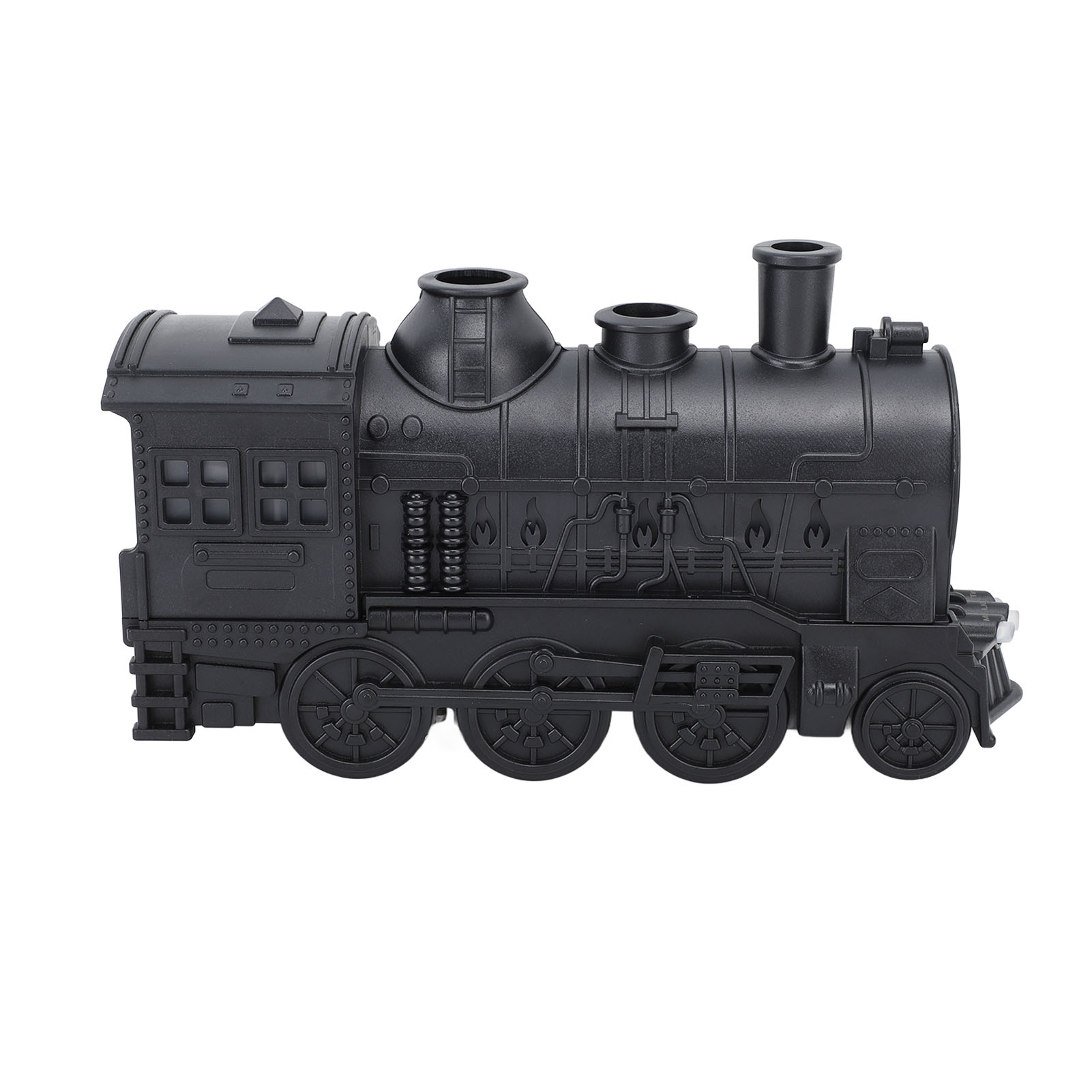 Essential Oil Diffuser 300ml Train Shape 2 Lighting Modes Aromatherapy Cool Mist Humidifier With Remote Control For Bedroom Office Desktop