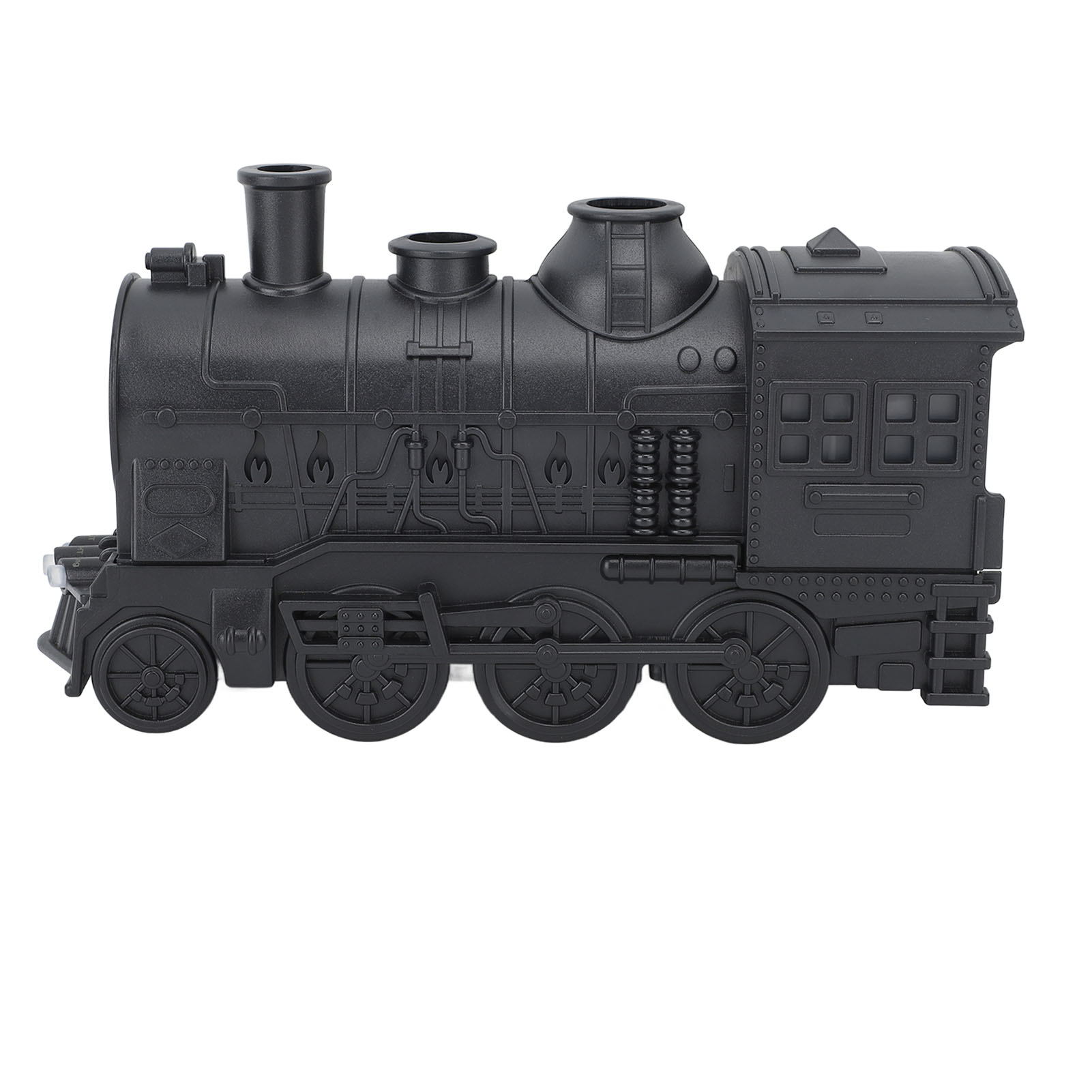 Essential Oil Diffuser 300ml Train Shape 2 Lighting Modes Aromatherapy Cool Mist Humidifier With Remote Control For Bedroom Office Desktop