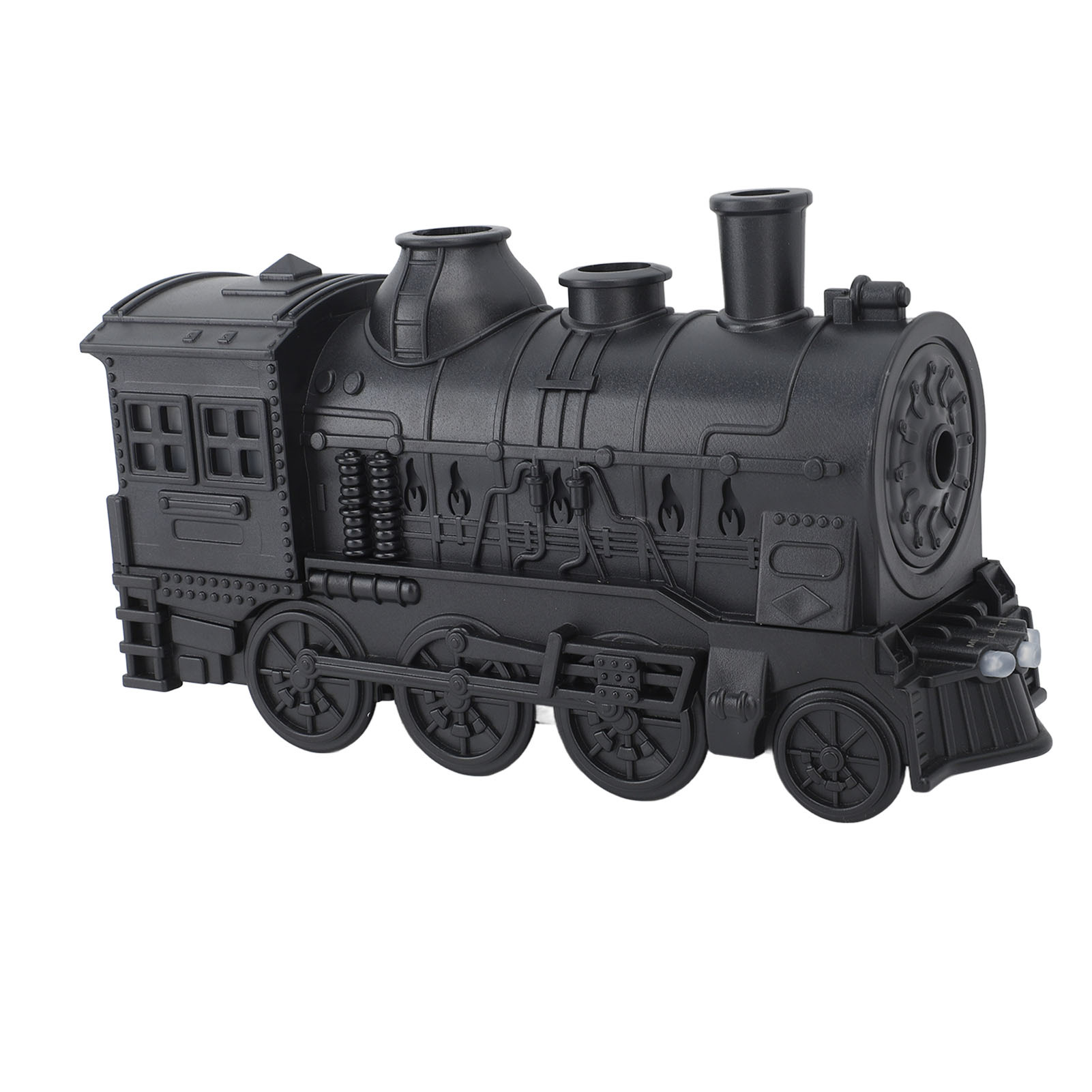Essential Oil Diffuser 300ml Train Shape 2 Lighting Modes Aromatherapy Cool Mist Humidifier With Remote Control For Bedroom Office Desktop