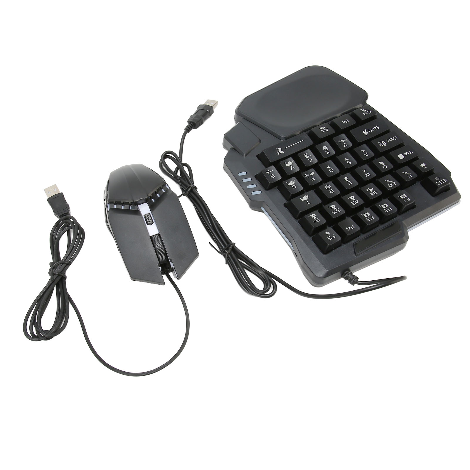 4 In 1 Mobile Game Combo Pack Mobile Gamepad Controller Gaming Keyboard Mouse Converter For Android detail