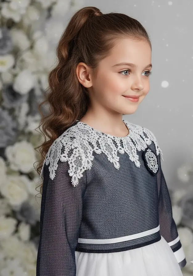 Girls Fashion Loose Fit Top & Dress