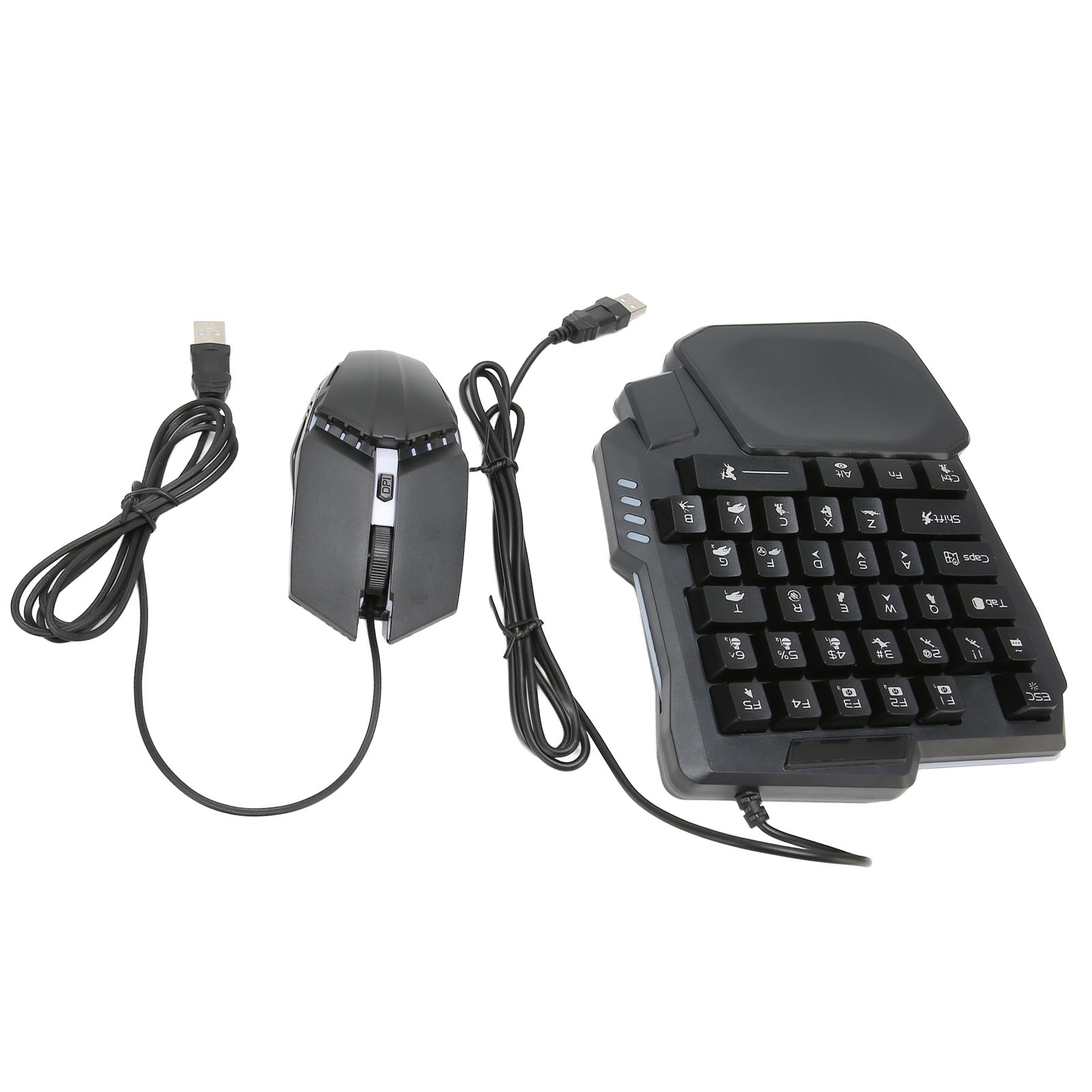 4 In 1 Mobile Game Combo Pack Mobile Gamepad Controller Gaming Keyboard Mouse Converter For Android detail