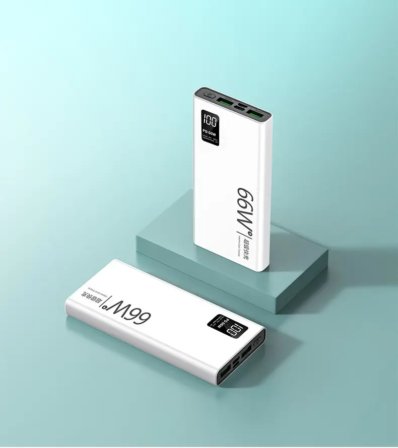 PD66W Fast Charge 30000mAh Power Bank LED