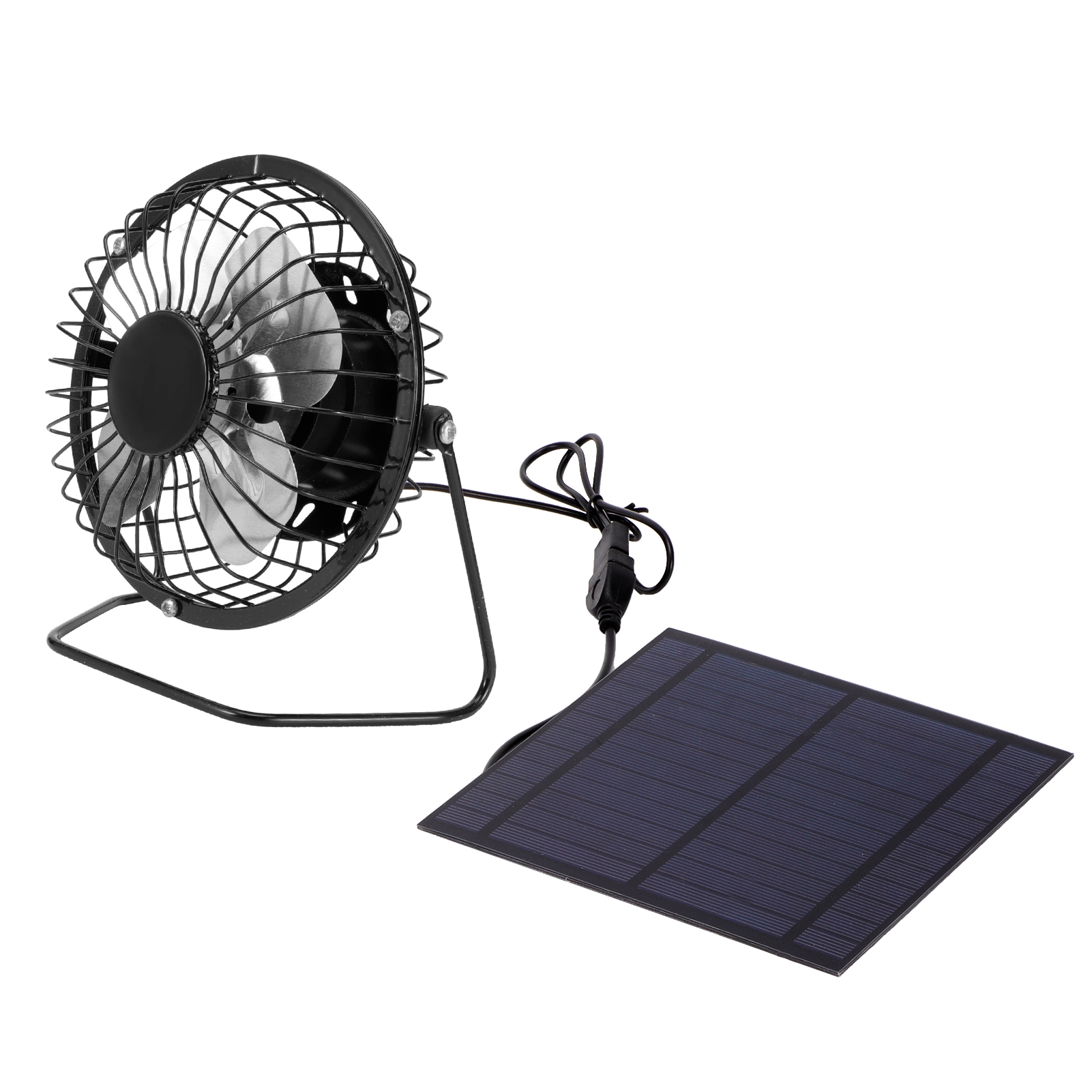 5W Mini Solar Panel With Portable Cooling Fan Photovoltaic Solar Panel Set For Greenhouse