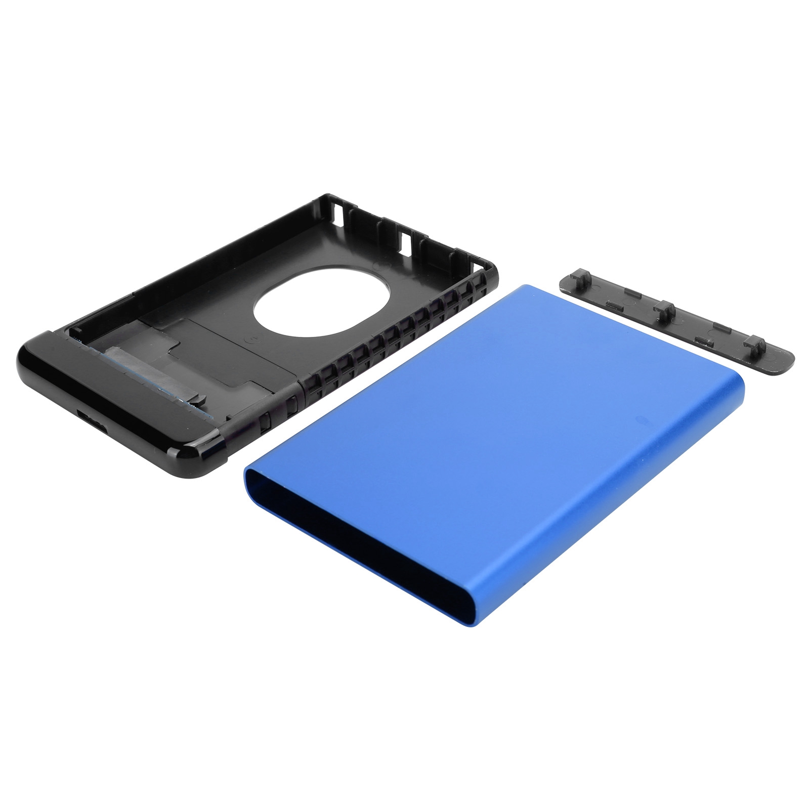 Mobile Hard Disk Enclosure USB3.0 Portable Aluminum Alloy For 2.5in SSD Support 8TB (Not Inclube Hard Disk)