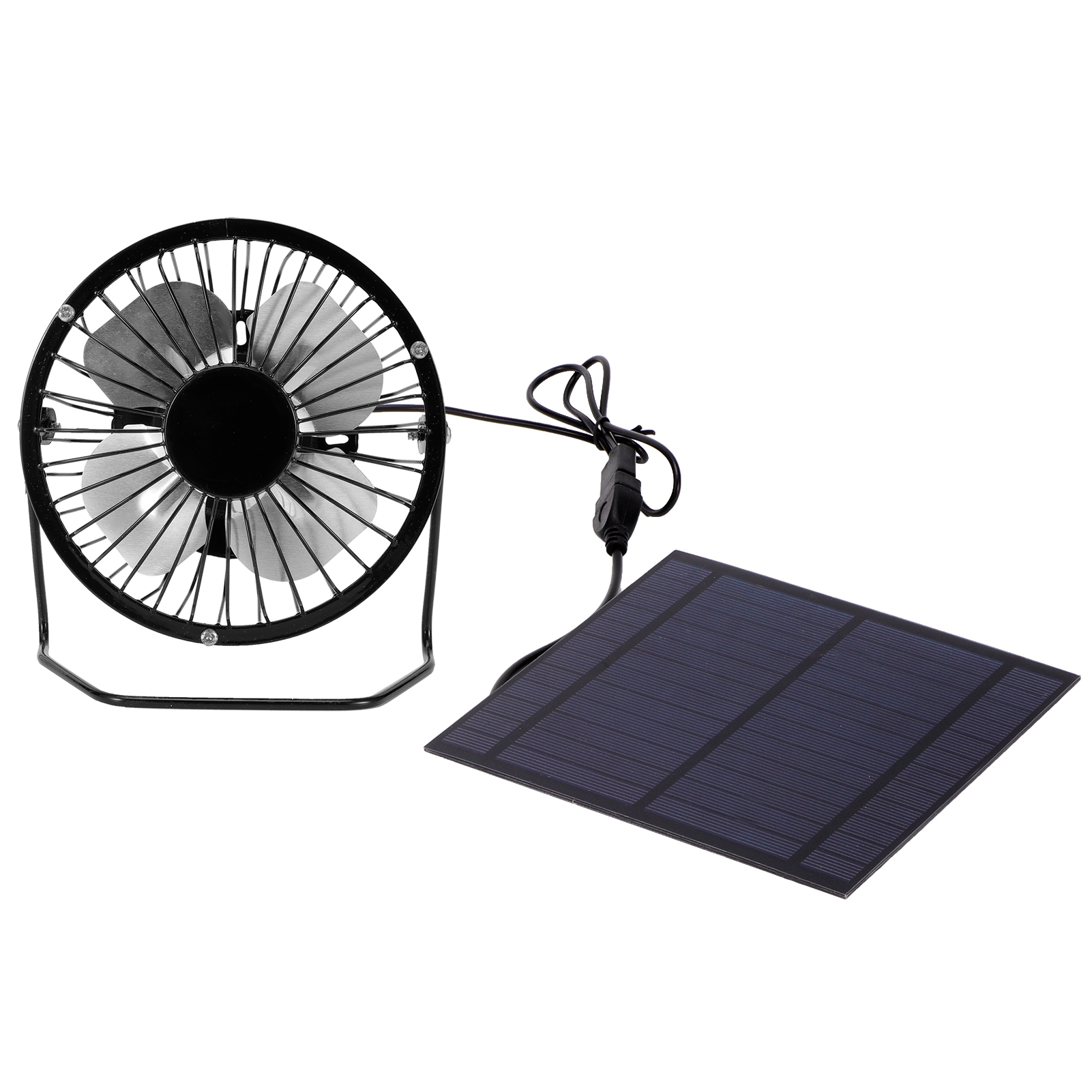 5W Mini Solar Panel With Portable Cooling Fan Photovoltaic Solar Panel Set For Greenhouse