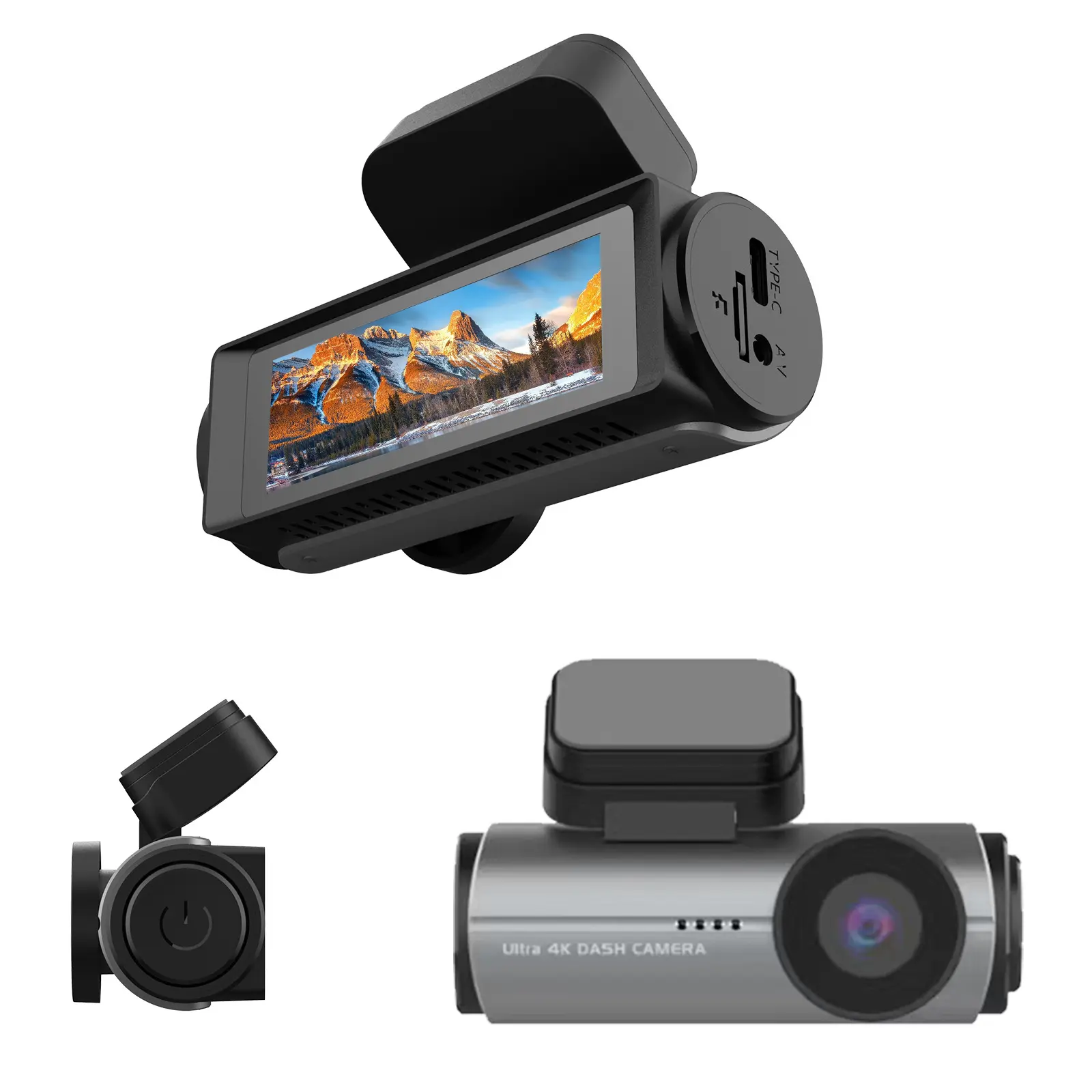 4K Ultra WiFi Car Dash Cam 4K1080P