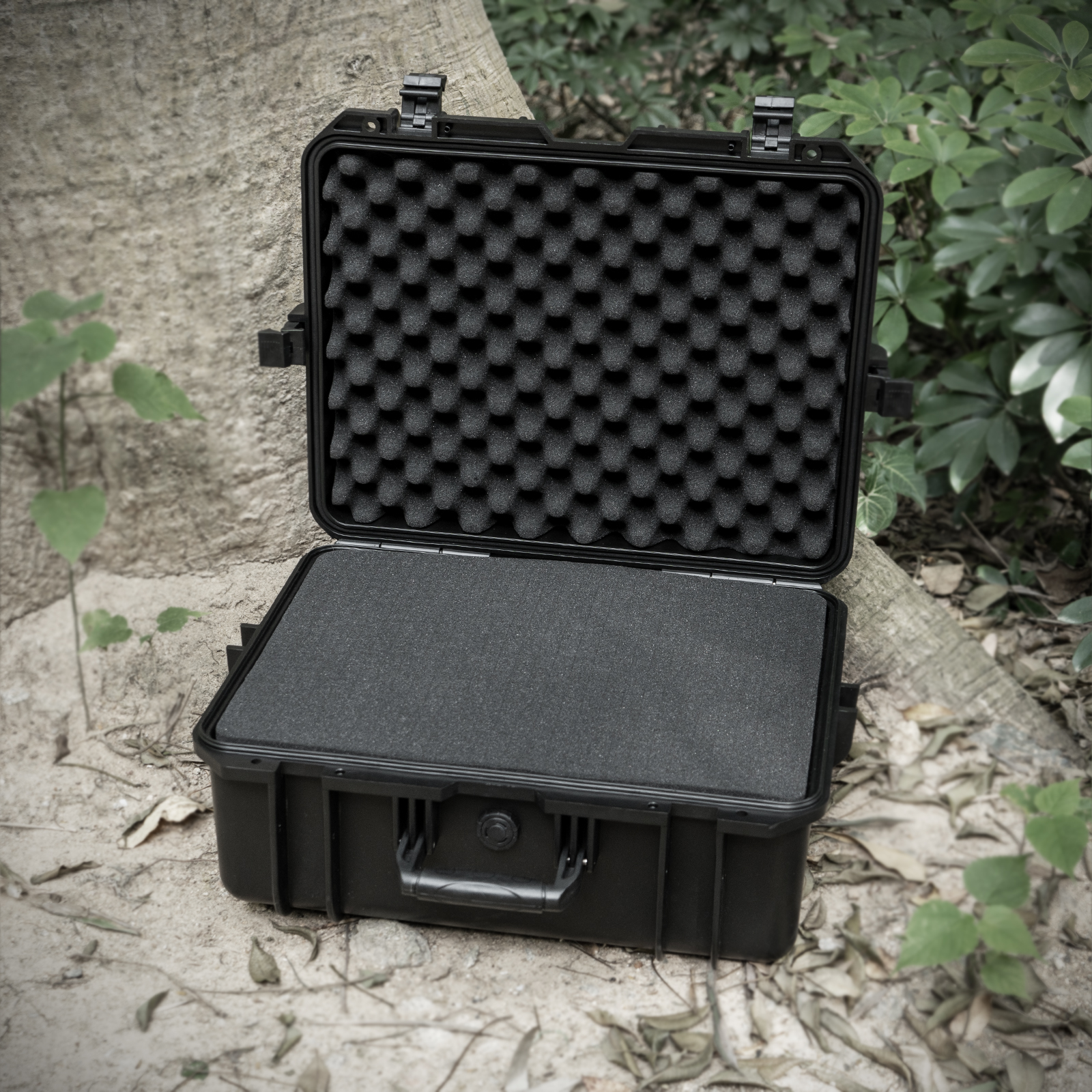 18.9x16.5x8.7 Inch Hard Case, Portable Weather Waterproof Protective Camera Case With Customizable Foam, Fit Use Of Drones, Camera, Equipments, Black, Upgraded detail