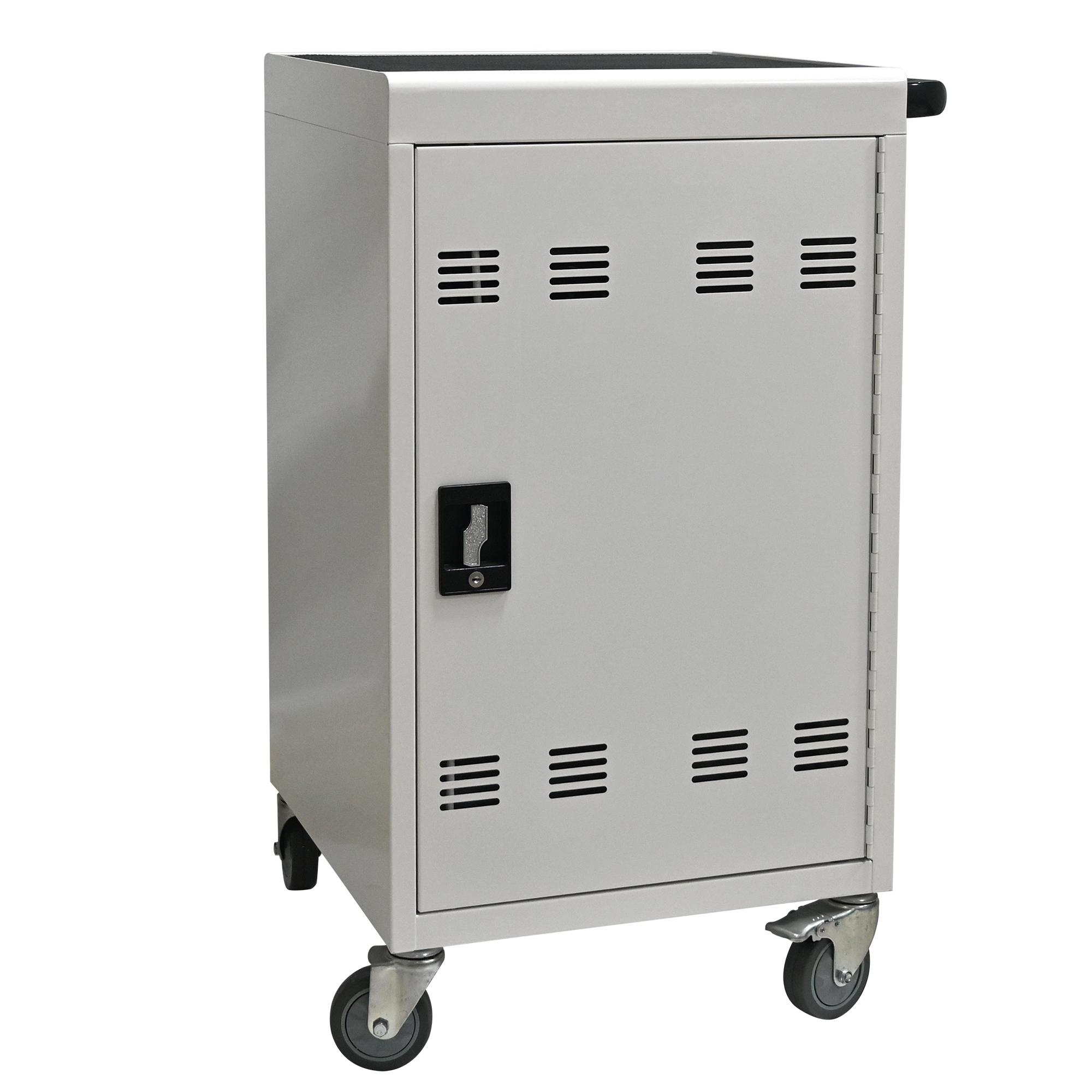 Mobile Charging Cart And Cabinet For Tablets Laptops 31 4-Device