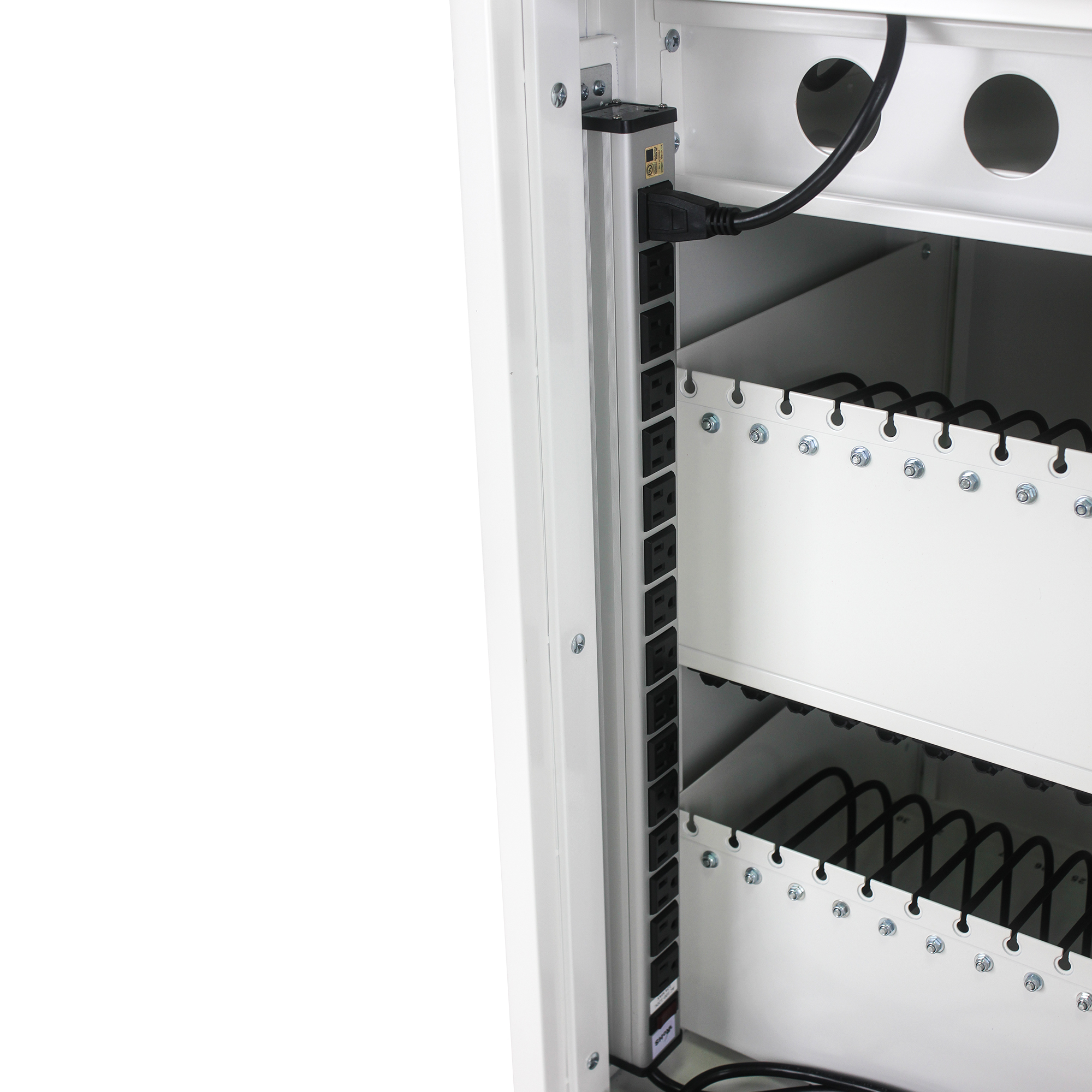 Mobile Charging Cart And Cabinet For Tablets Laptops 31 4-Device detail