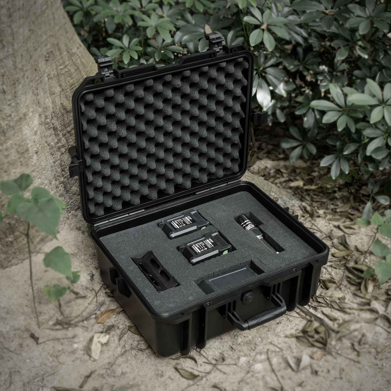 18.9x16.5x8.7 Inch Hard Case, Portable Weather Waterproof Protective Camera Case With Customizable Foam, Fit Use Of Drones, Camera, Equipments, Black, Upgraded detail