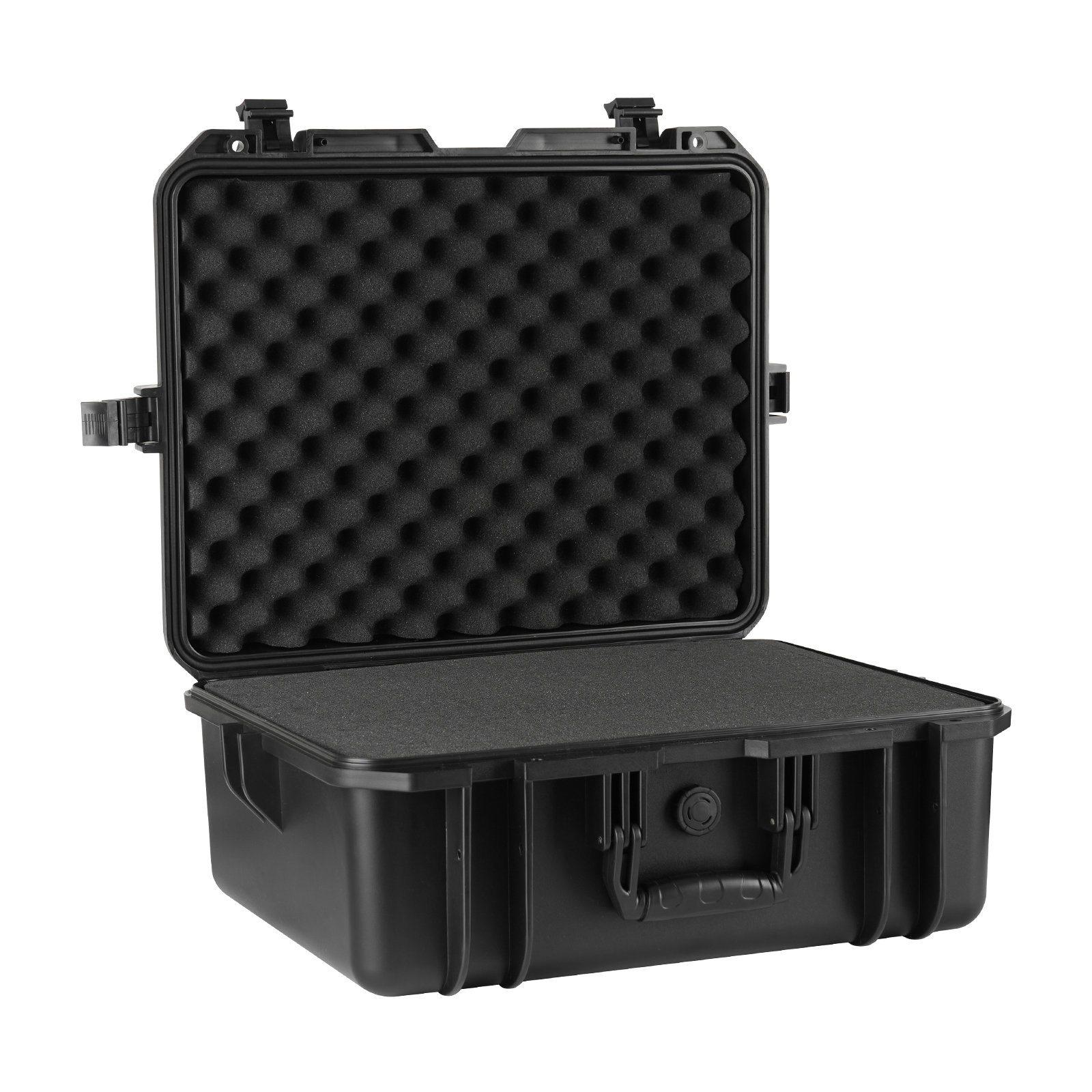 18.9x16.5x8.7 Inch Hard Case, Portable Weather Waterproof Protective Camera Case With Customizable Foam, Fit Use Of Drones, Camera, Equipments, Black, Upgraded detail