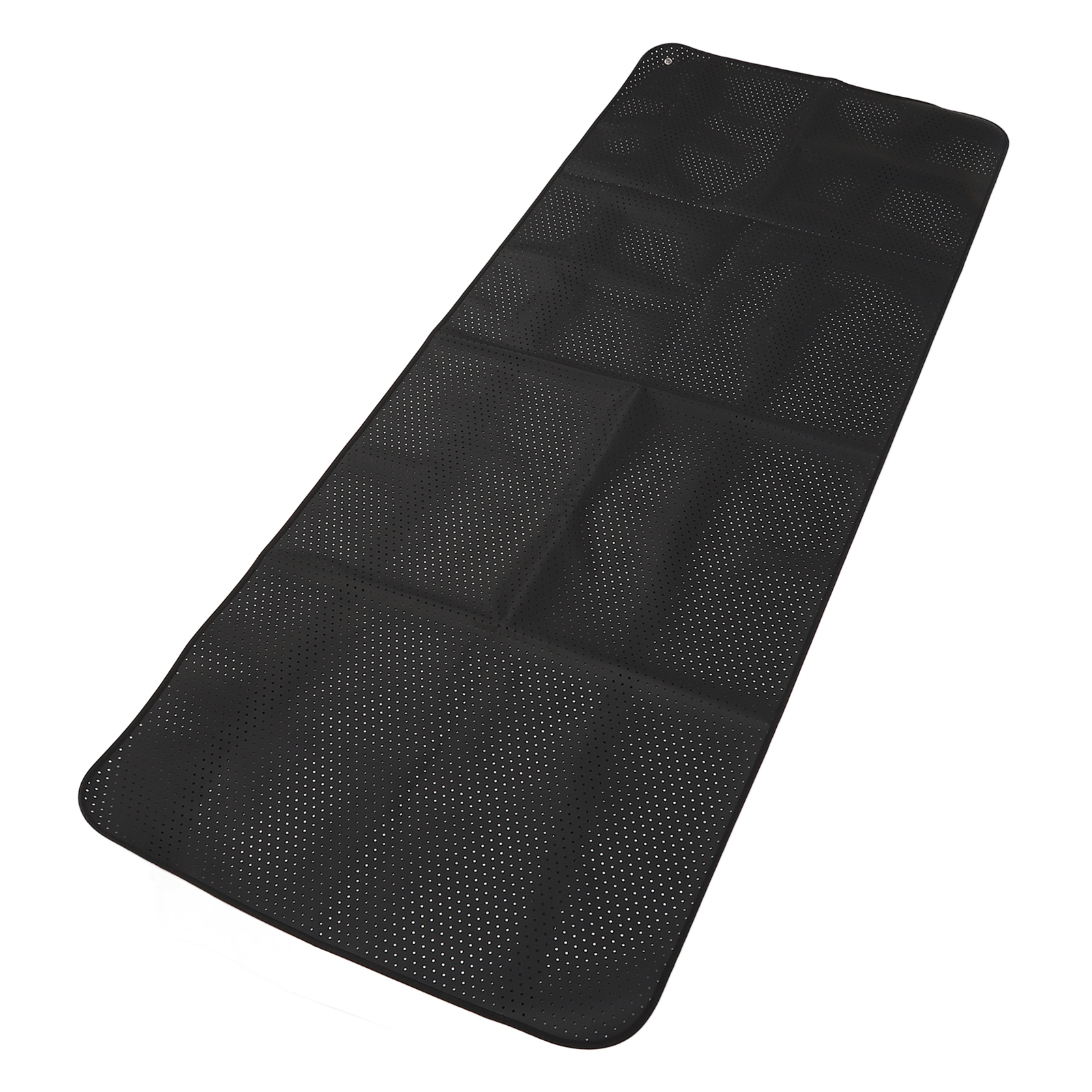 Grounding Sheet Breathable Hole Anxiety Relief Improves Digestion Meditation Grounding Mat With 16.4ft Cable For Sleeping Black