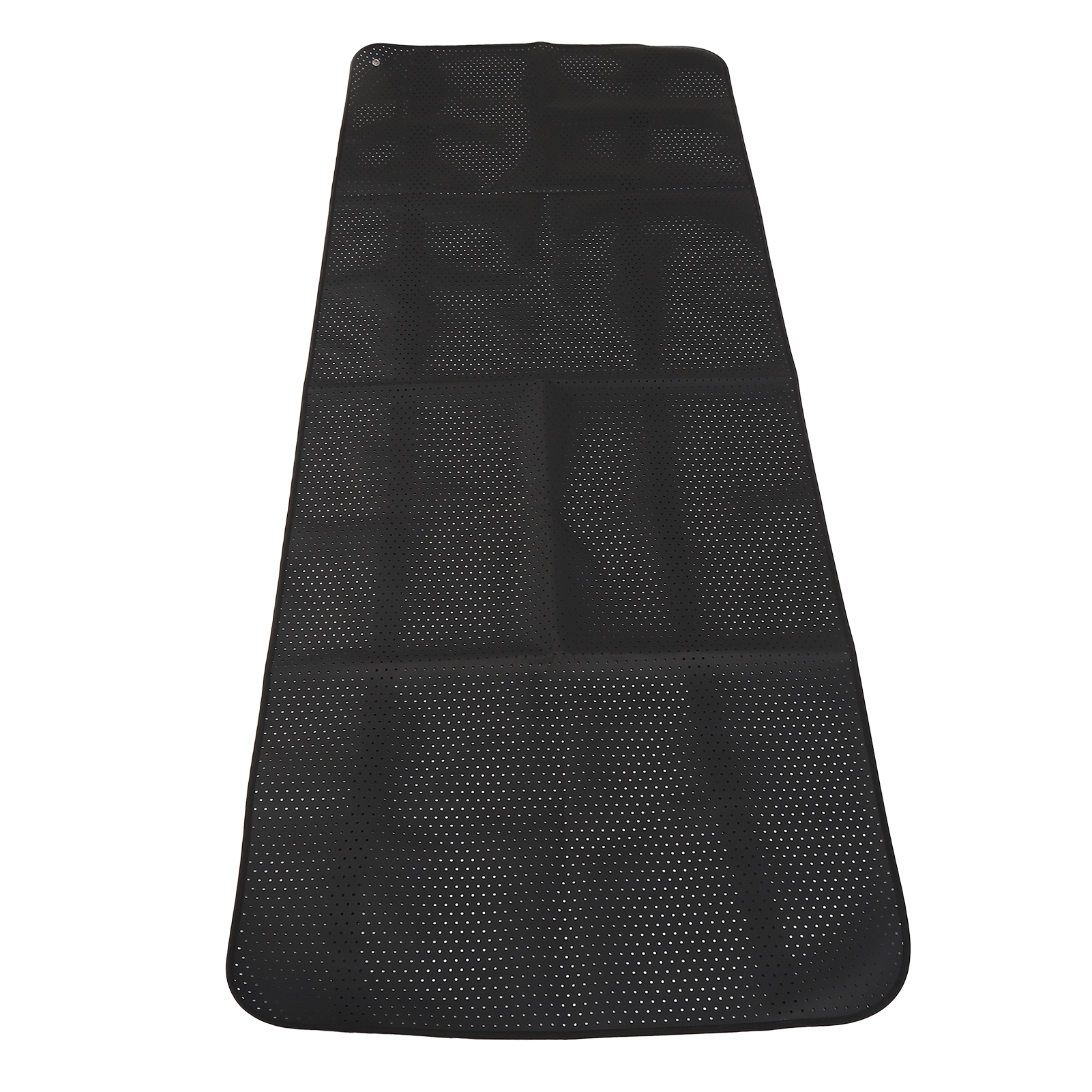 Grounding Sheet Breathable Hole Anxiety Relief Improves Digestion Meditation Grounding Mat With 16.4ft Cable For Sleeping Black