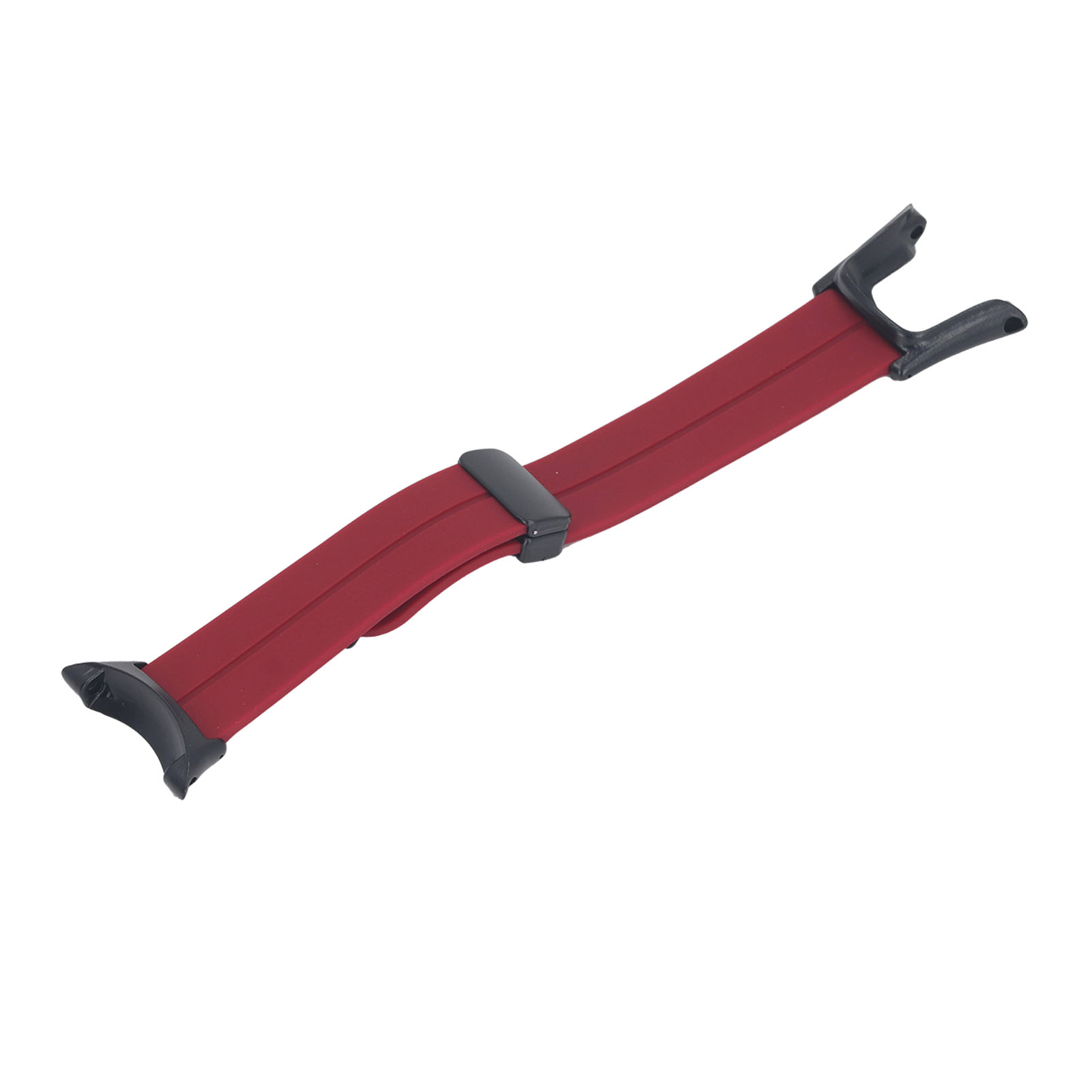 Magnetic Watch Band For Suunto Ambit 1 2 2S 2R 3 Sport 3 Peak Adjustable Waterproof Folding Clasp Magnetic Clasp Loop Strap Wine Red
