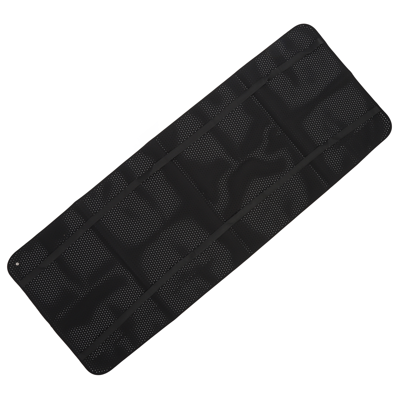Grounding Sheet Breathable Hole Anxiety Relief Improves Digestion Meditation Grounding Mat With 16.4ft Cable For Sleeping Black