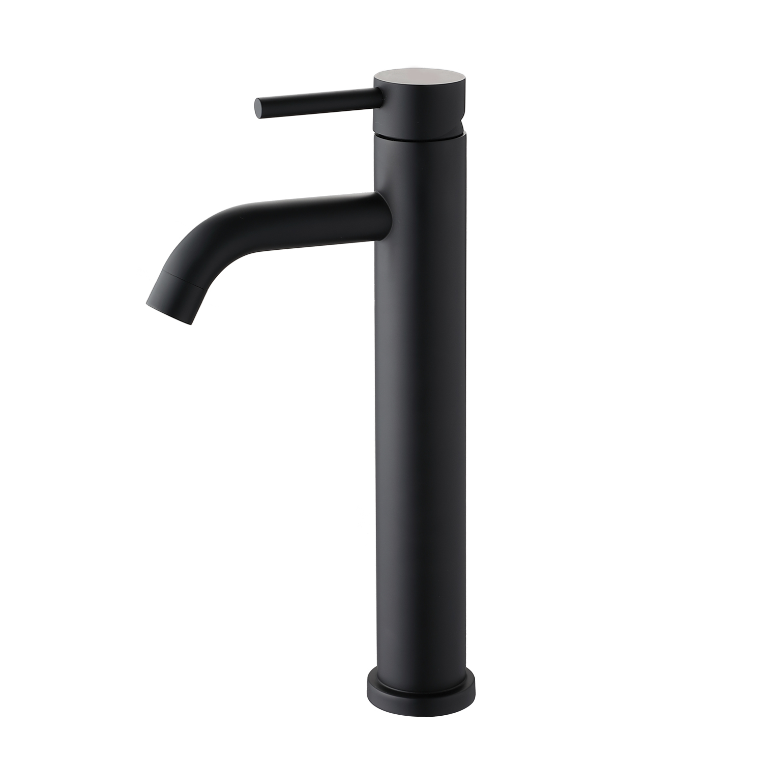 Single Hole Single Handle Bathroom Sink Faucet, Modern Design, Easy To Install, Available In Matte Black Brushed Nickel Brushed Gold