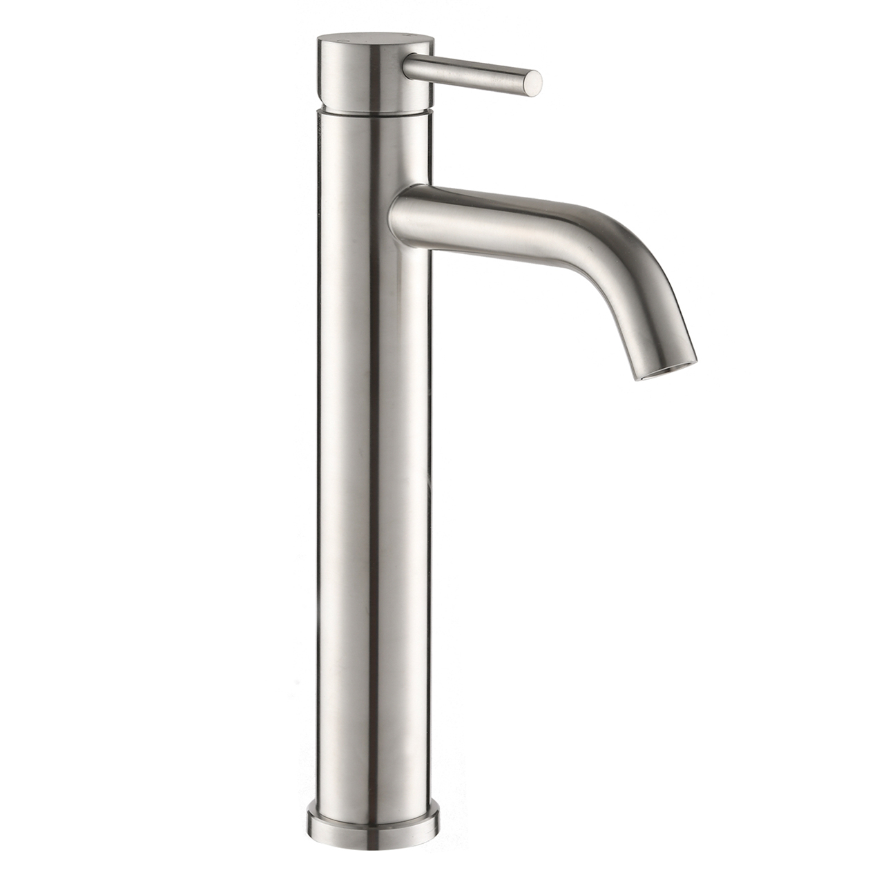 Single Hole Single Handle Bathroom Sink Faucet, Modern Design, Easy To Install, Available In Matte Black Brushed Nickel Brushed Gold