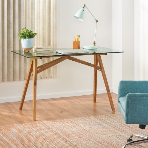 Computer Desk Home Office Desks,Large Office Desk, Modern Computer Desk Conference Table Meeting Room Table, Business Furniture For Home Office, Natural Color  Original SKU 61115.00 5