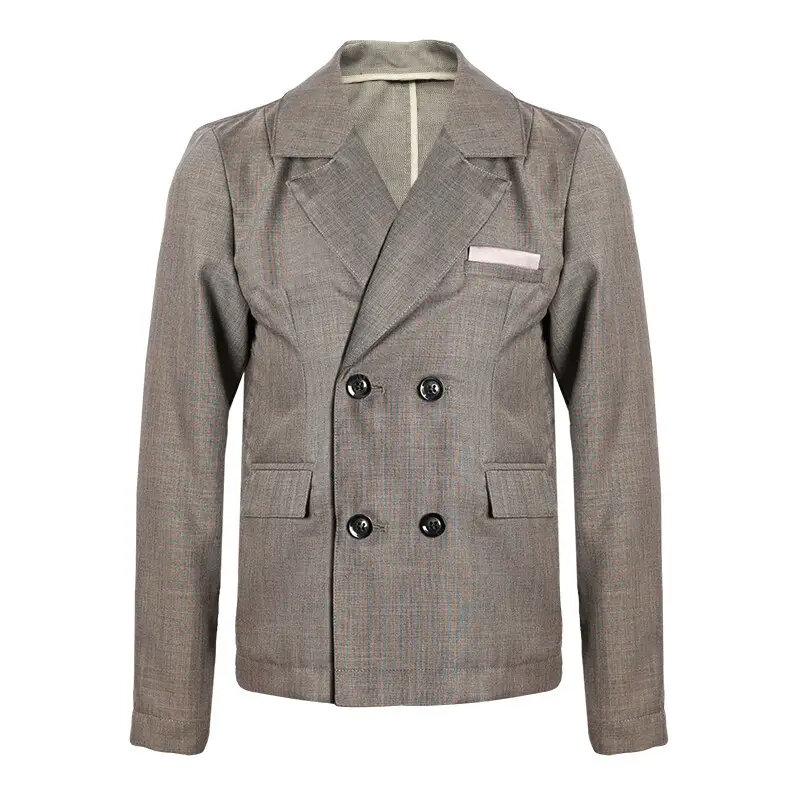 Boy Spring Summer Formal Blazer Smart Suit Kids Junior Senior School Jacket3-12