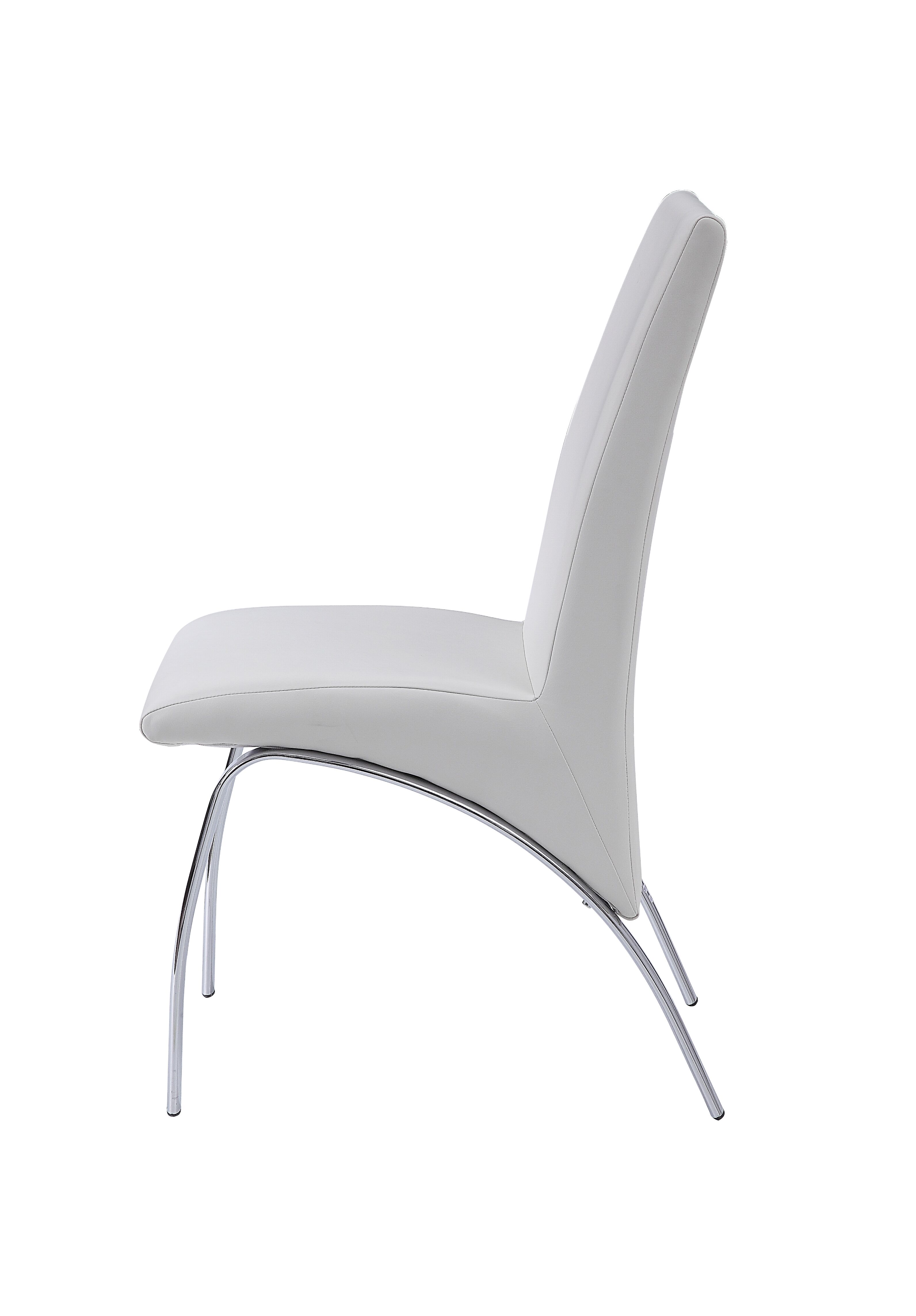 Synthetic Leather Side Chair Set