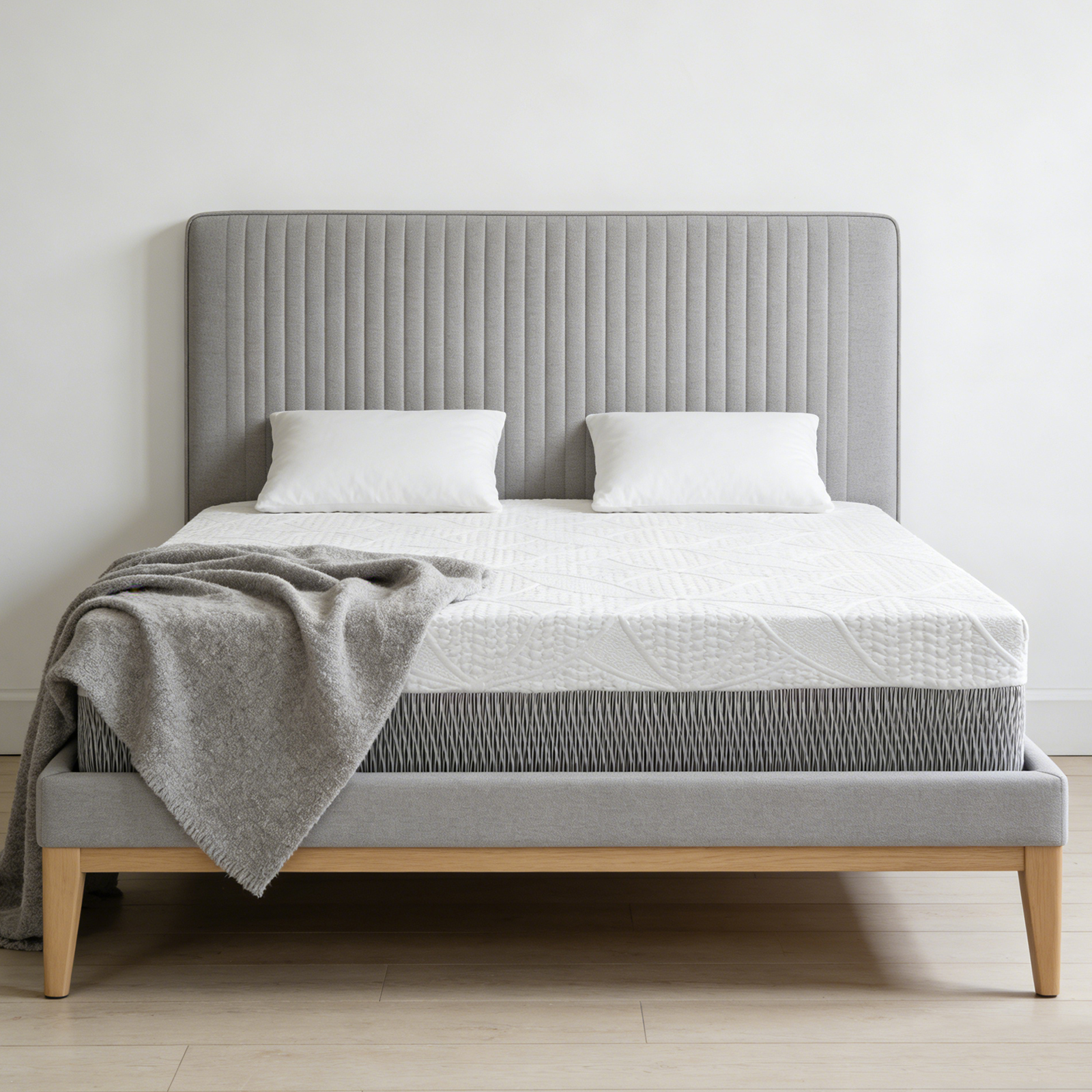 14-Inch Premium KING Mattress - Premium 4-Layer Foam Sofa & Mattress - Japanese Design & Manufacturing, Ultra-Breathable, Eco-Friendly, Antimicrobial, Ergonomic Zoned Support, CertiPUR-US & OEKO-TEX