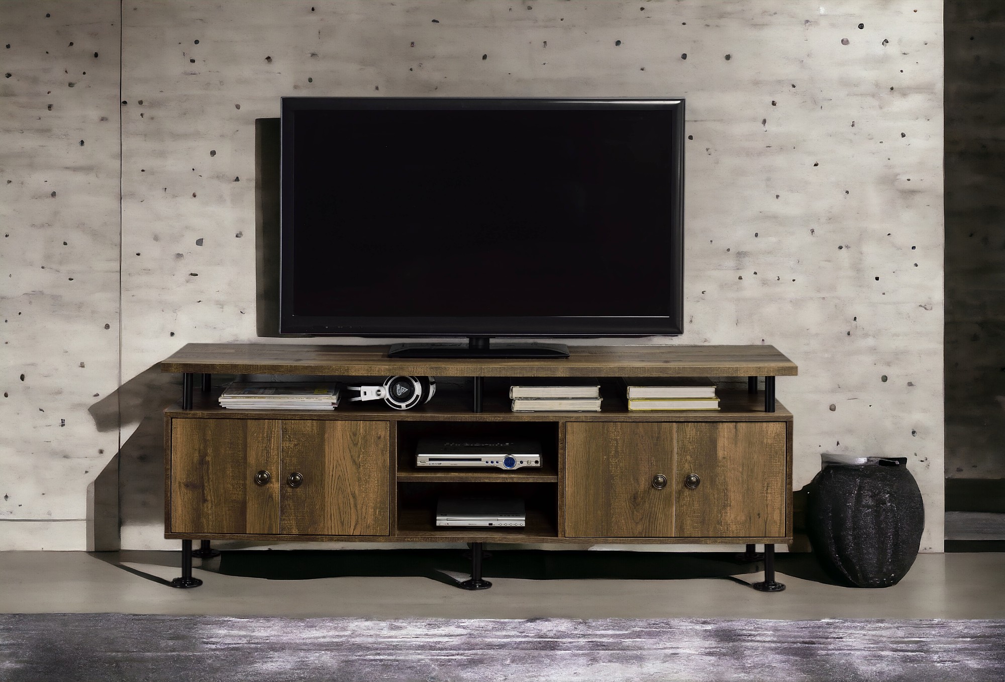 Oak TV Stand, picture 2 of 4