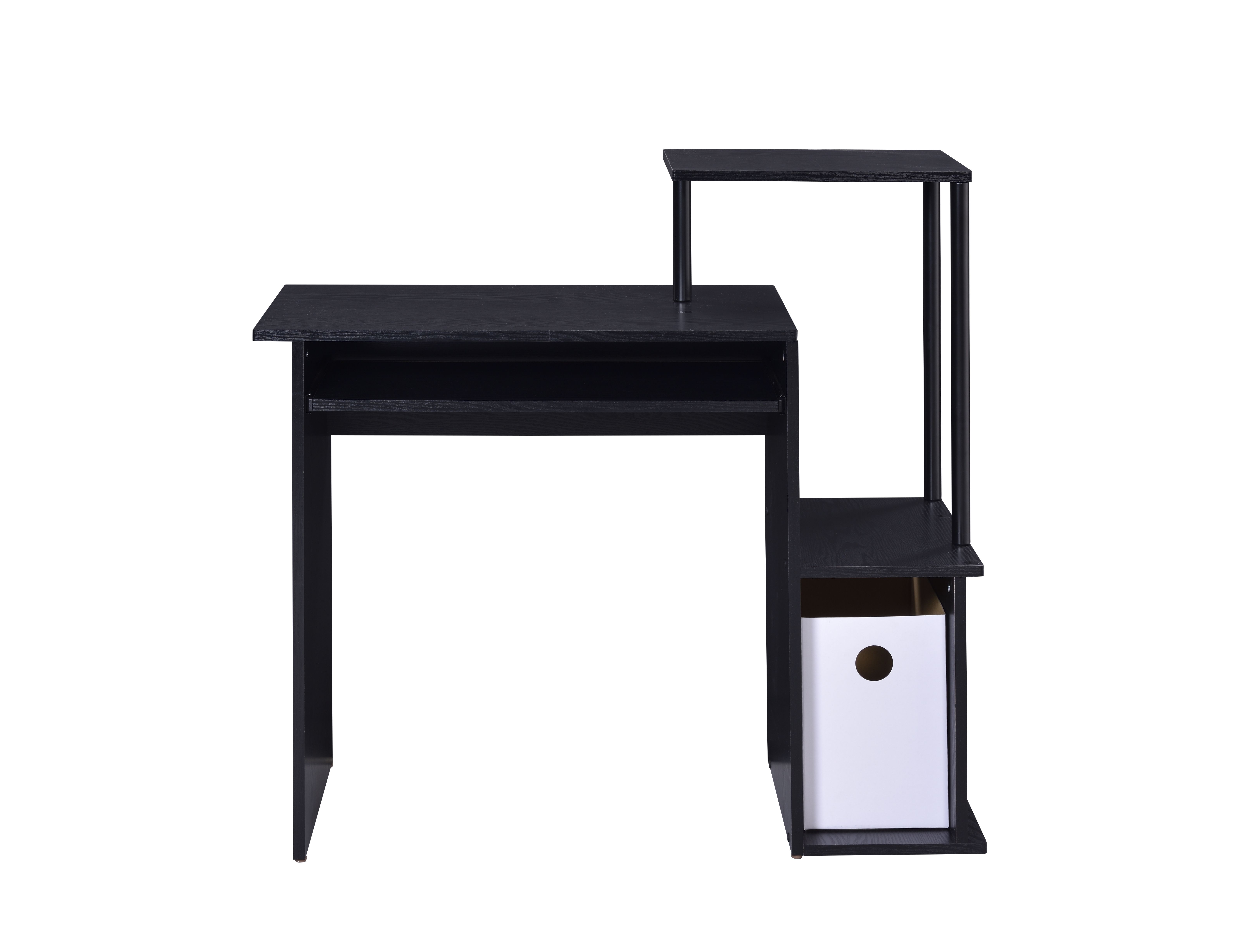 Lyphre Black Finish Computer Desk 3