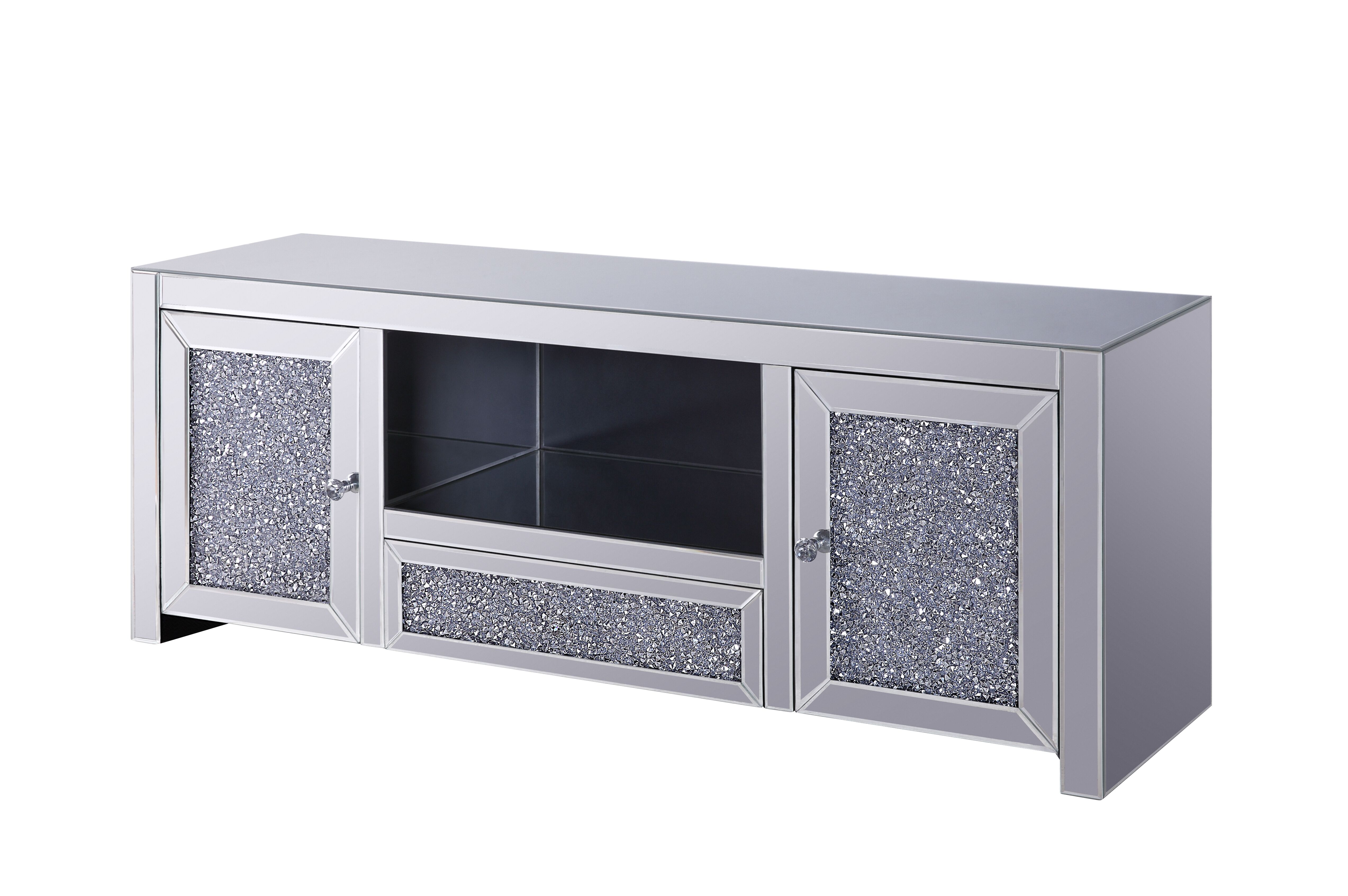 Mirrored TV Stand, picture 2 of 4