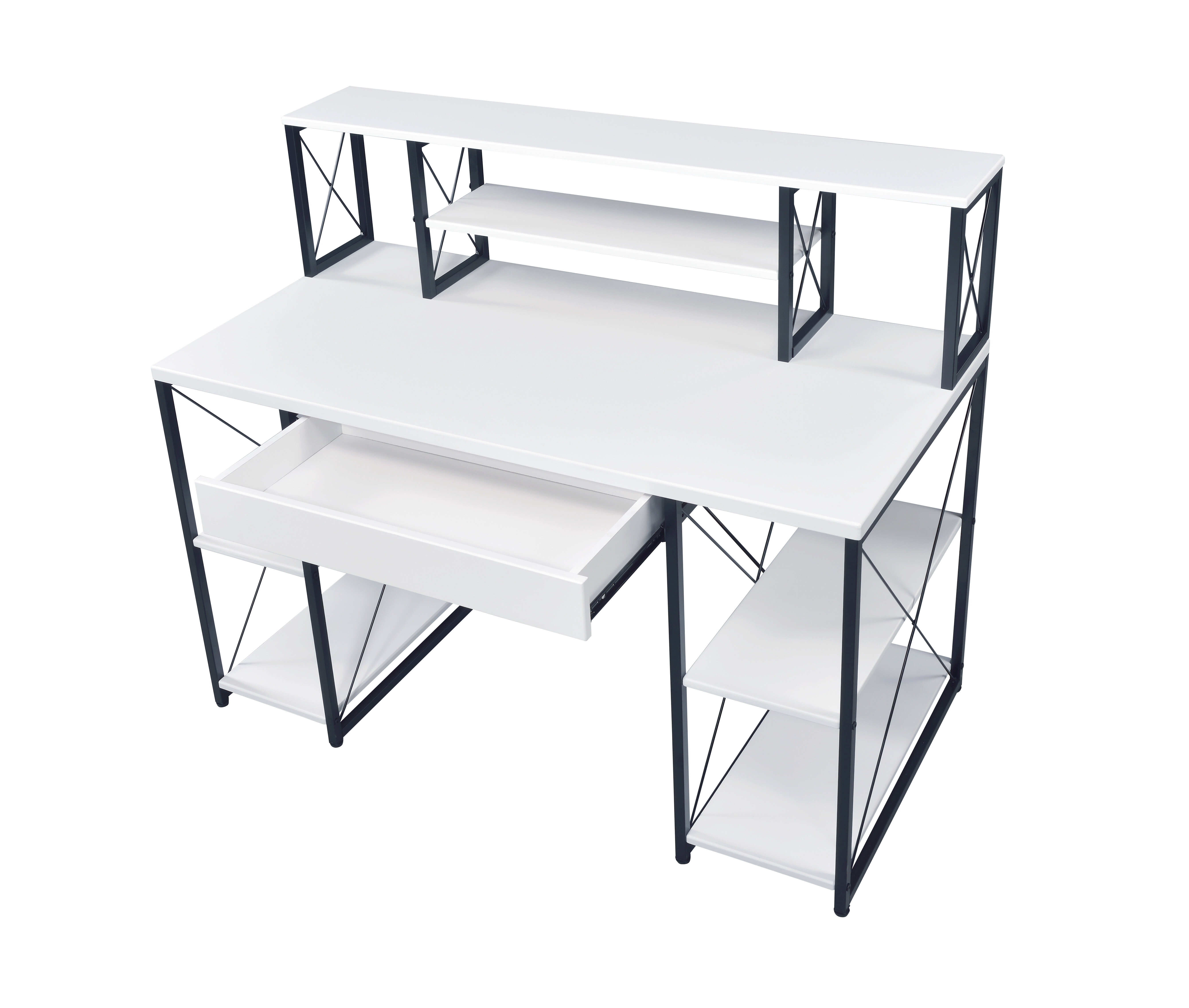 Amiel All Purpose White Finish Writing Desk image 3