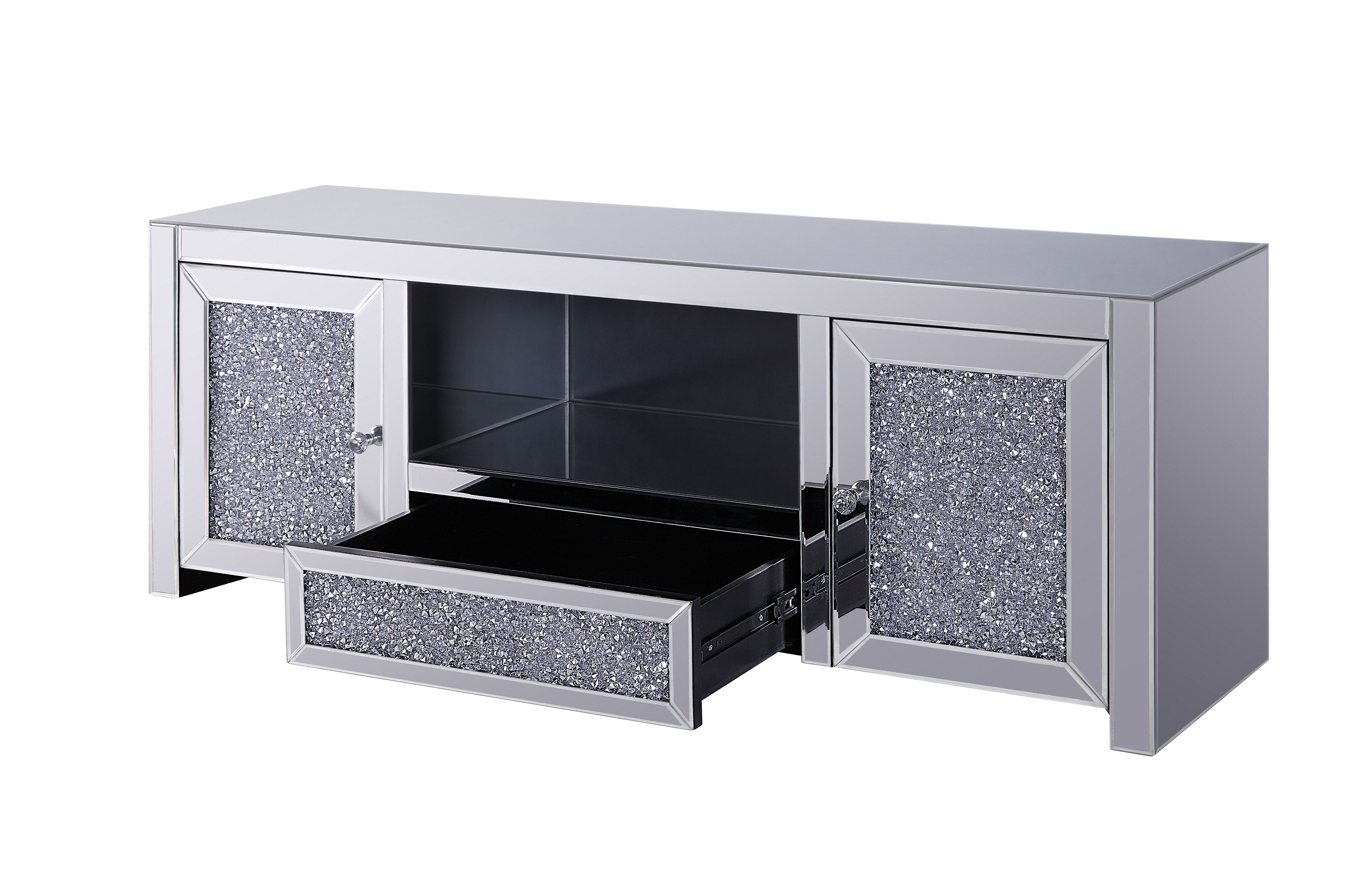 Mirrored TV Stand