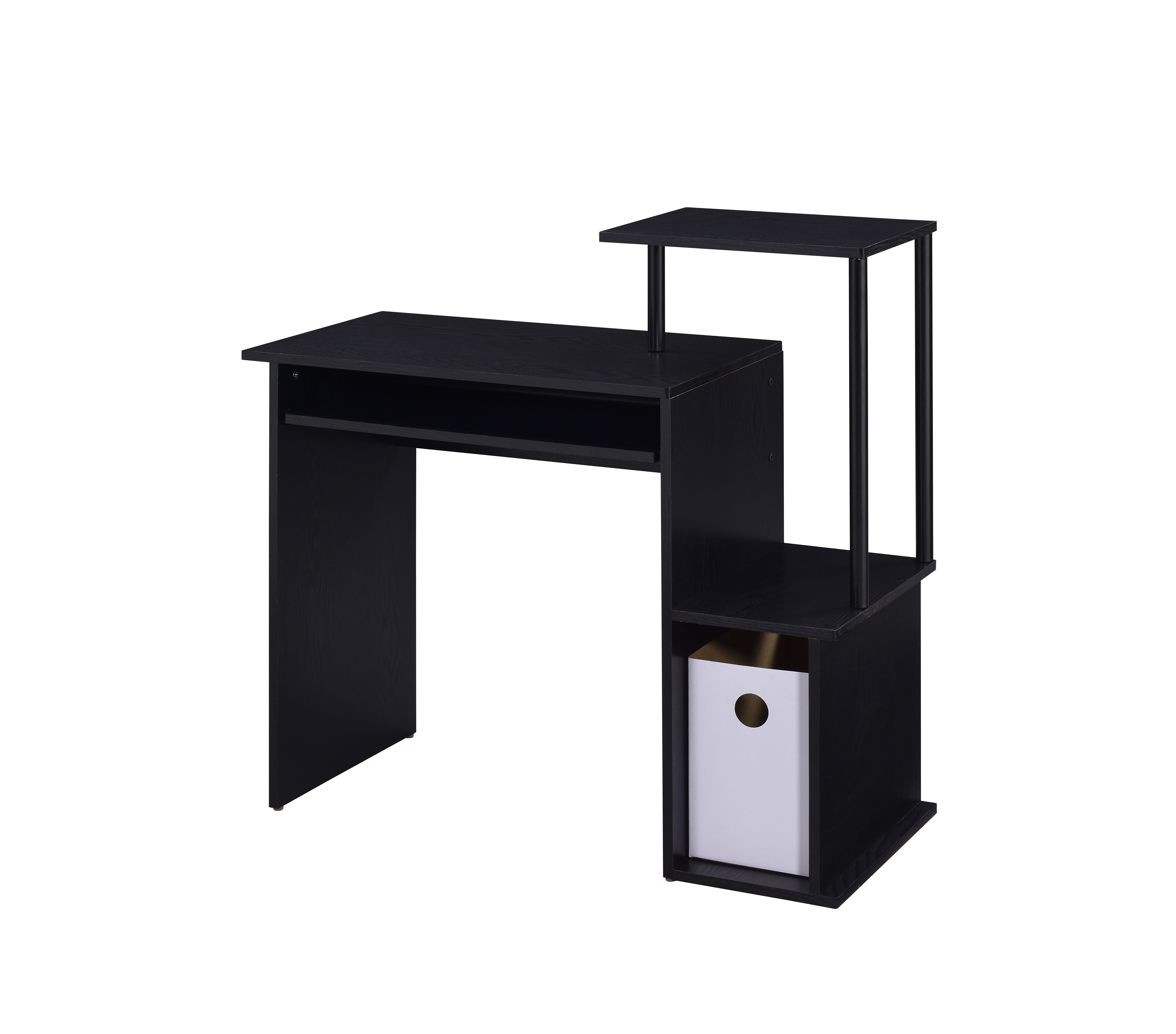 Lyphre Black Finish Computer Desk 2