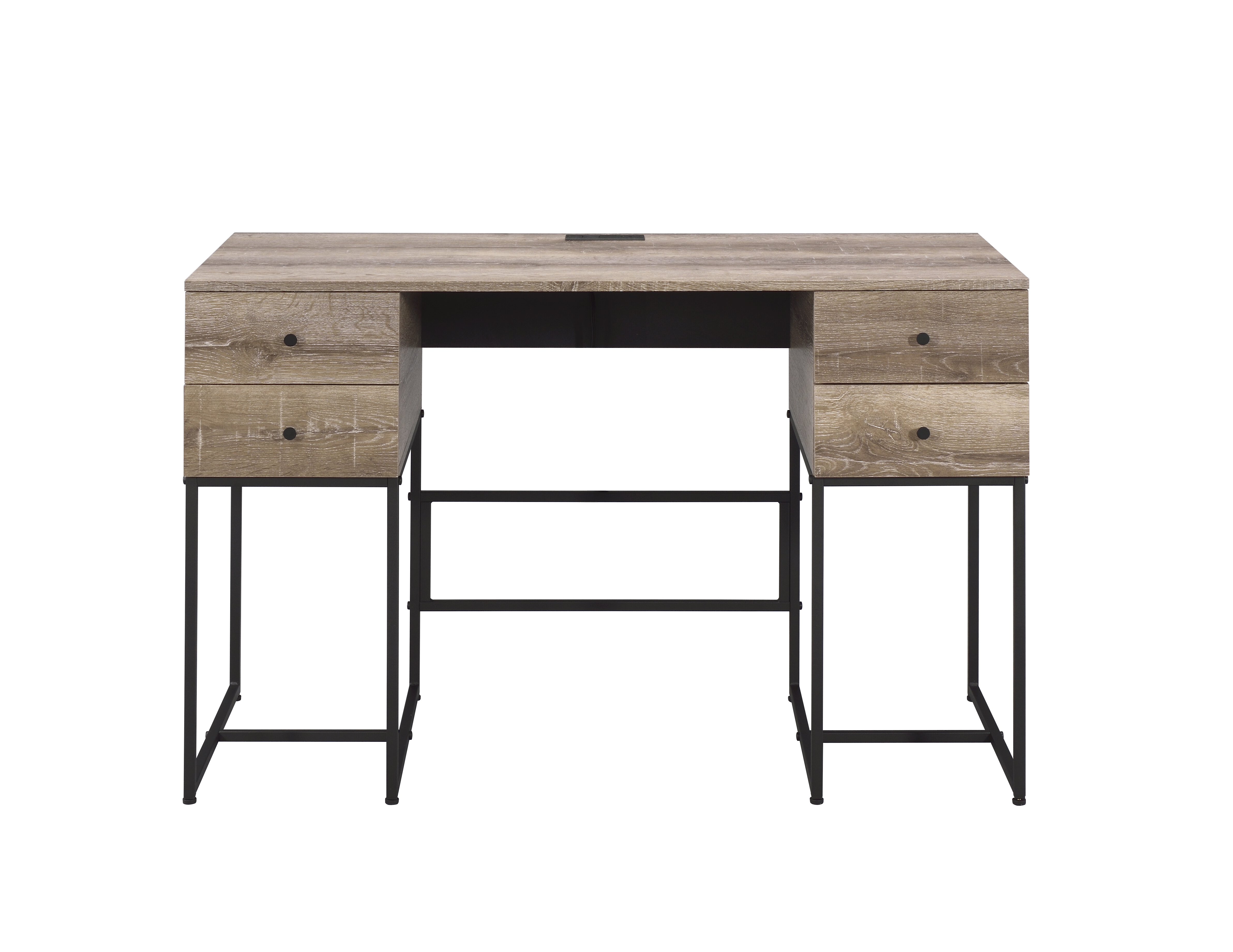 Rustic Oak Writing Desk