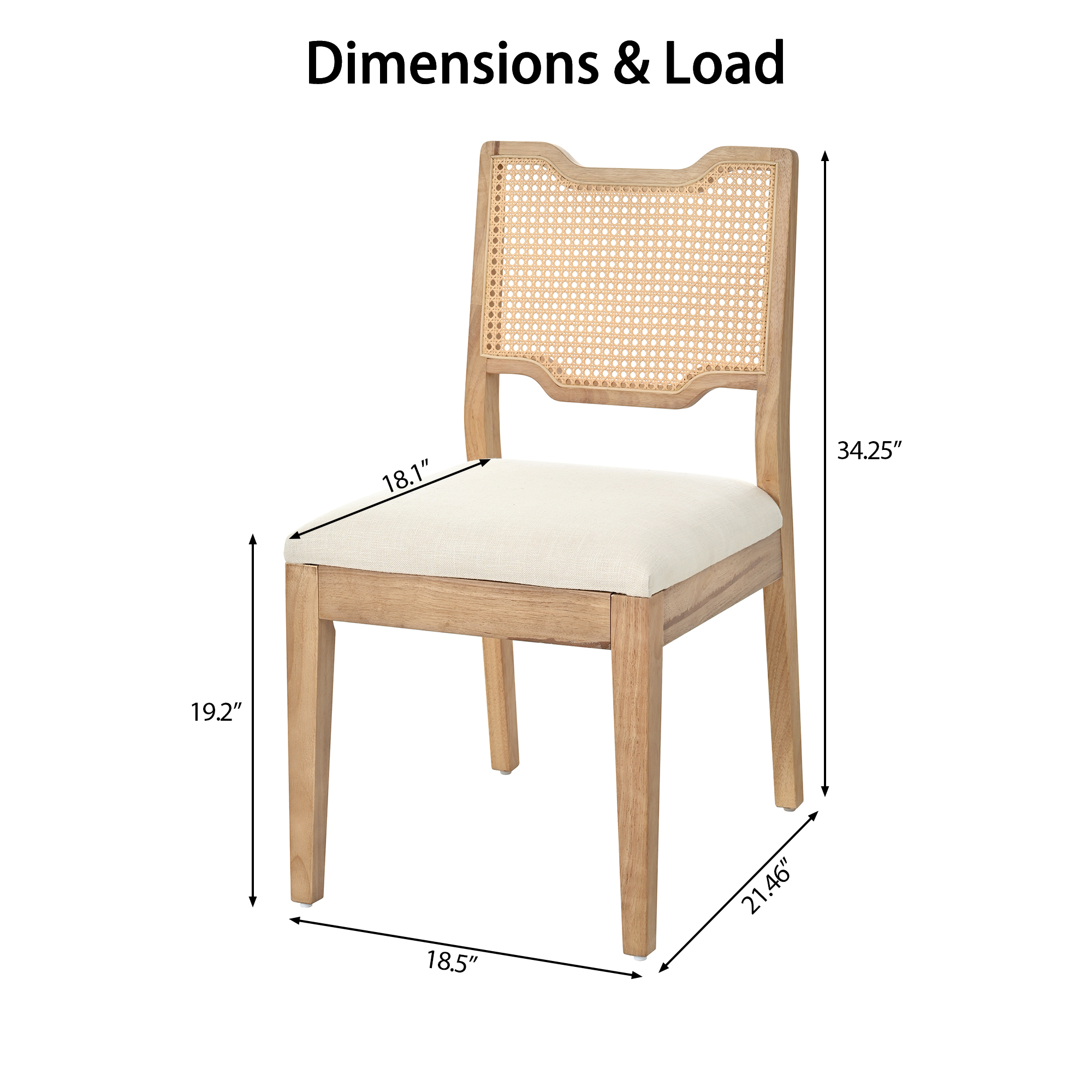 Rattan Back Bar Stools, picture 4 of 4