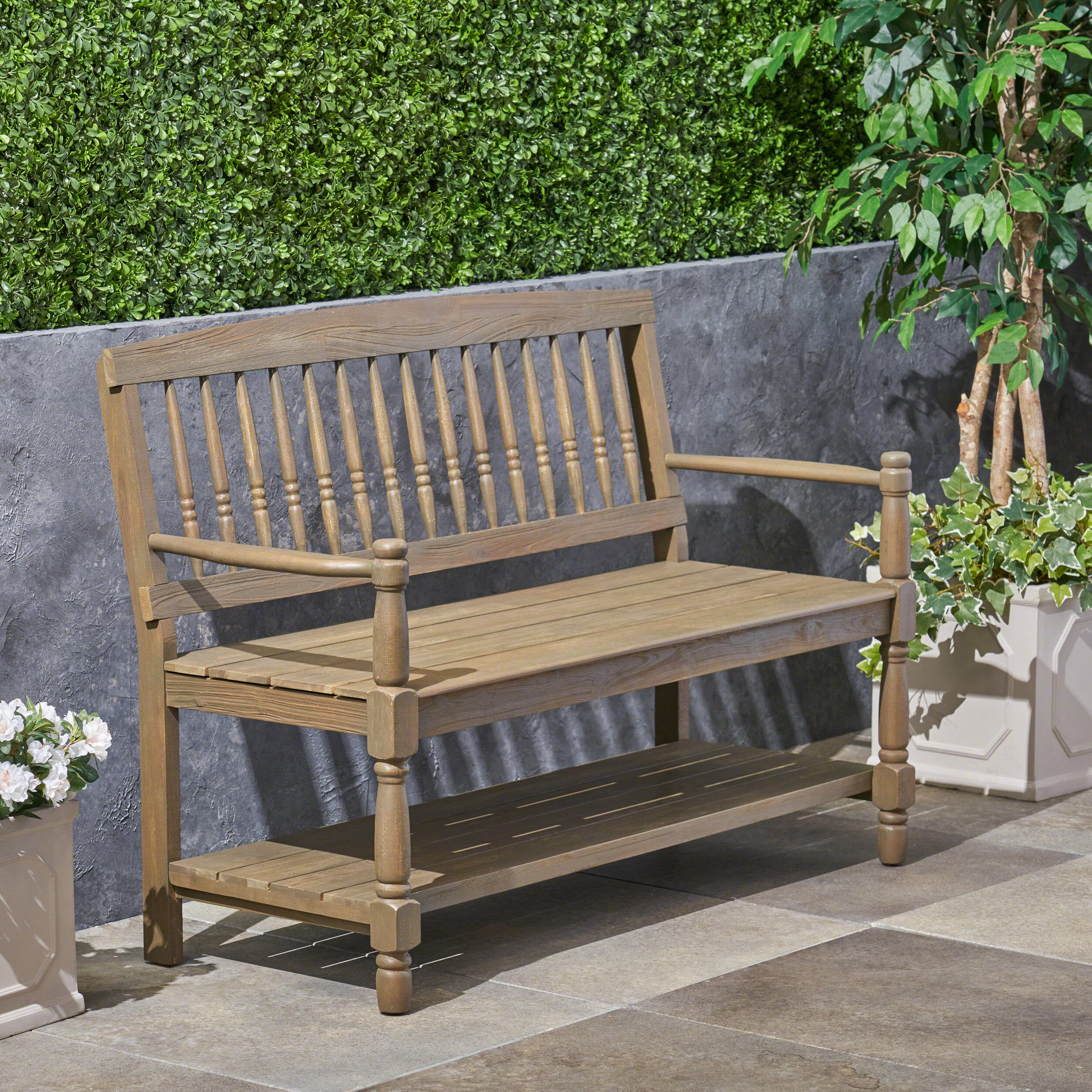 Wooden Bench, picture 3 of 4
