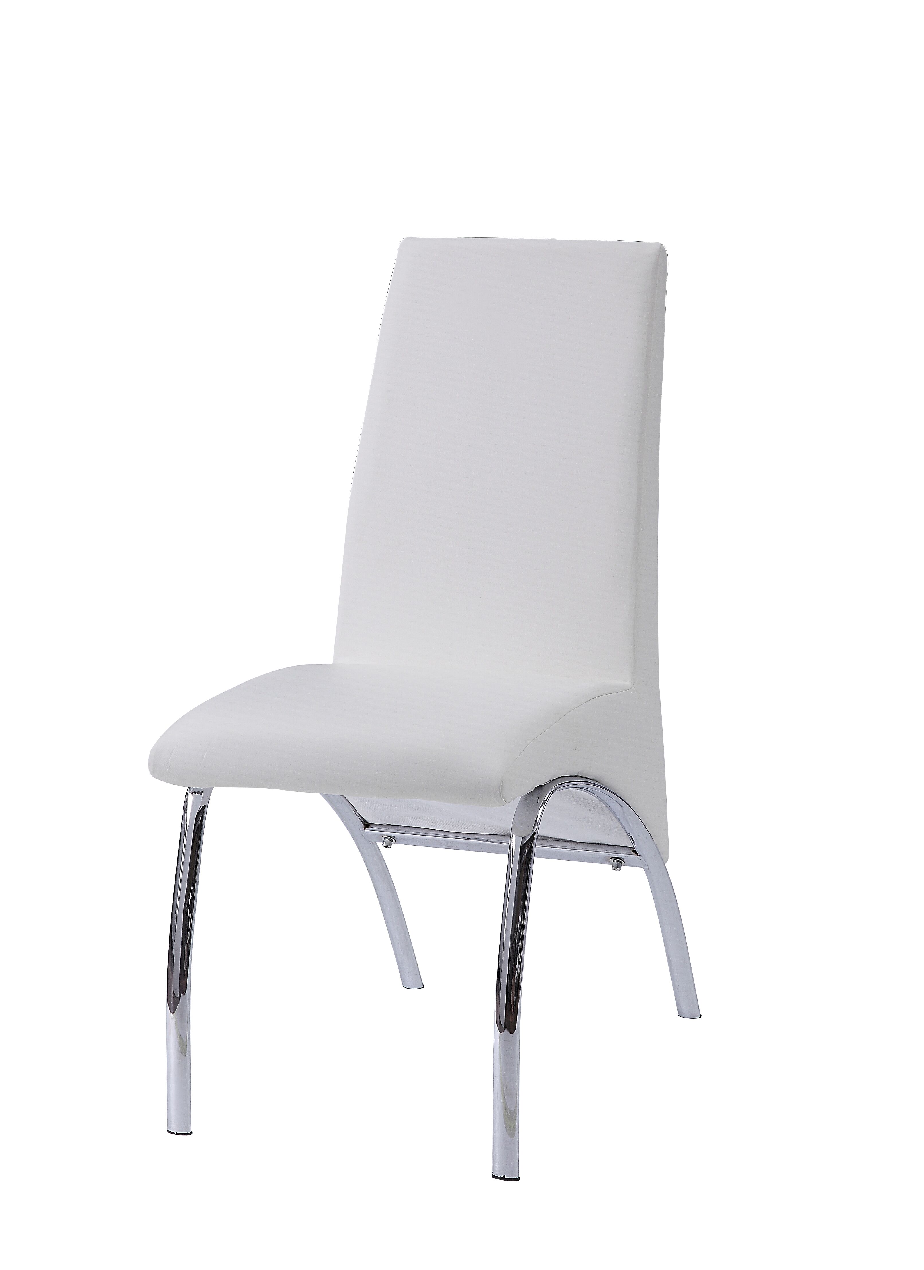 Synthetic Leather Side Chair Set, picture 2 of 4