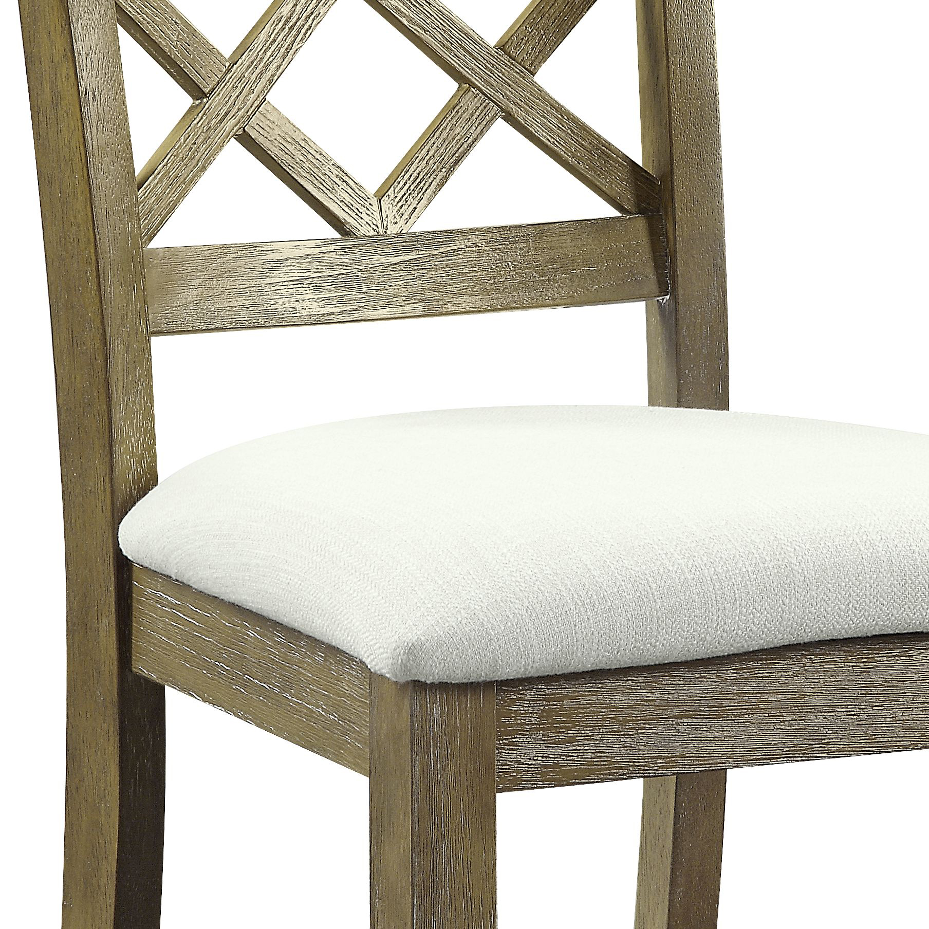 Linen Upholstered Dining Side Chair, picture 4 of 4