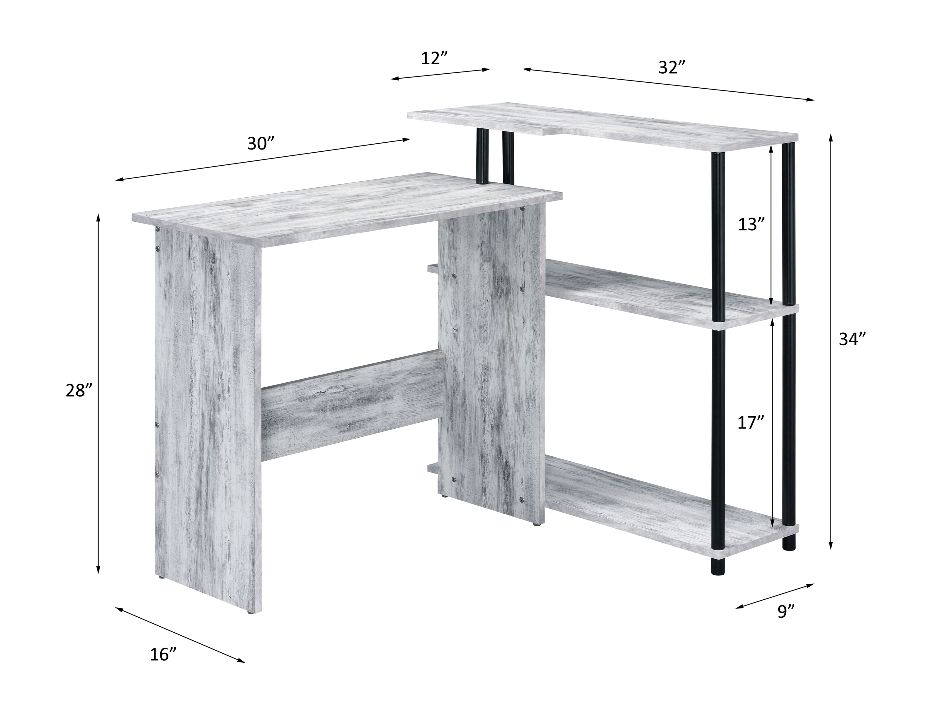 L-Shaped Writing Desk, picture 4 of 4