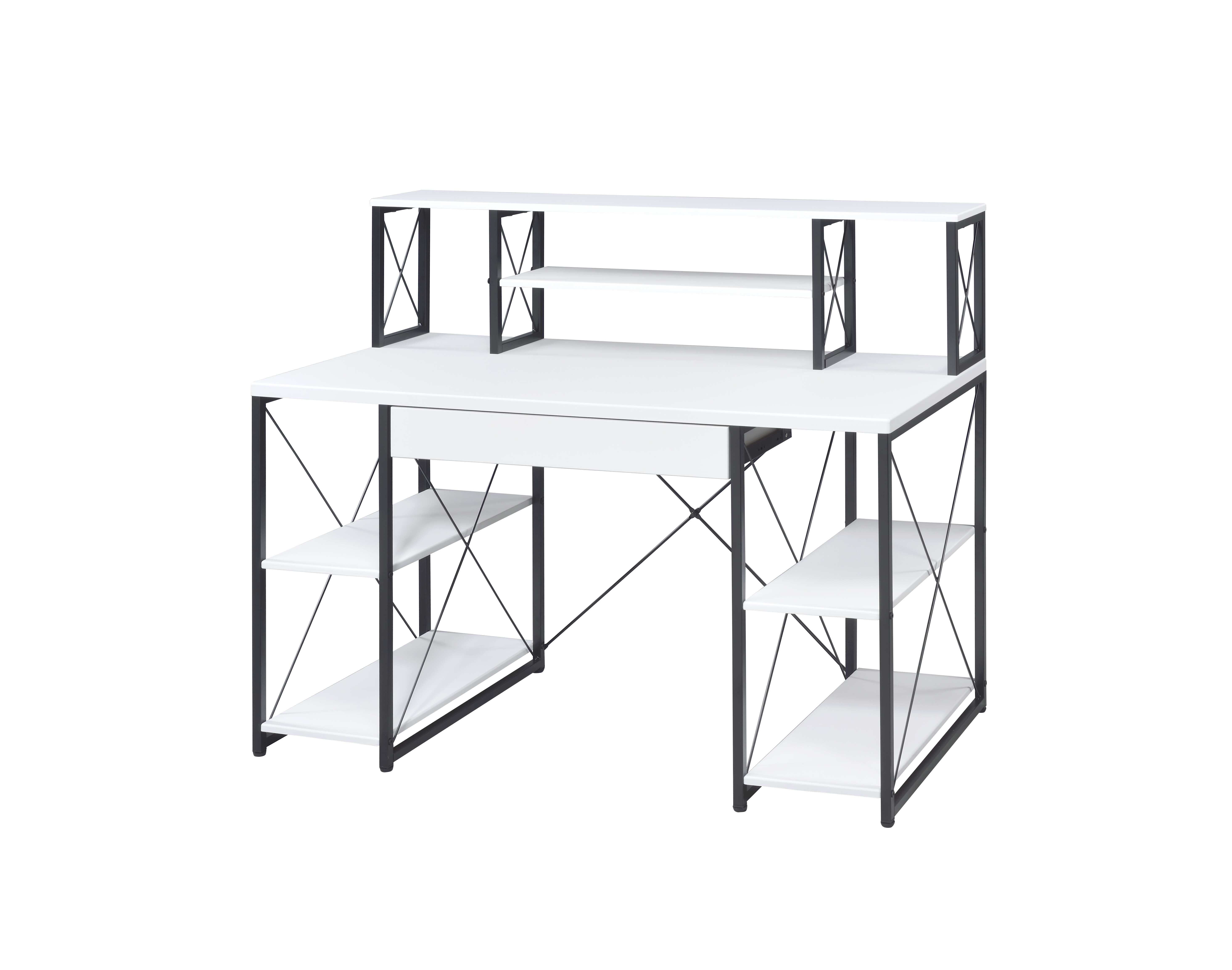 Amiel All Purpose White Finish Writing Desk image 5