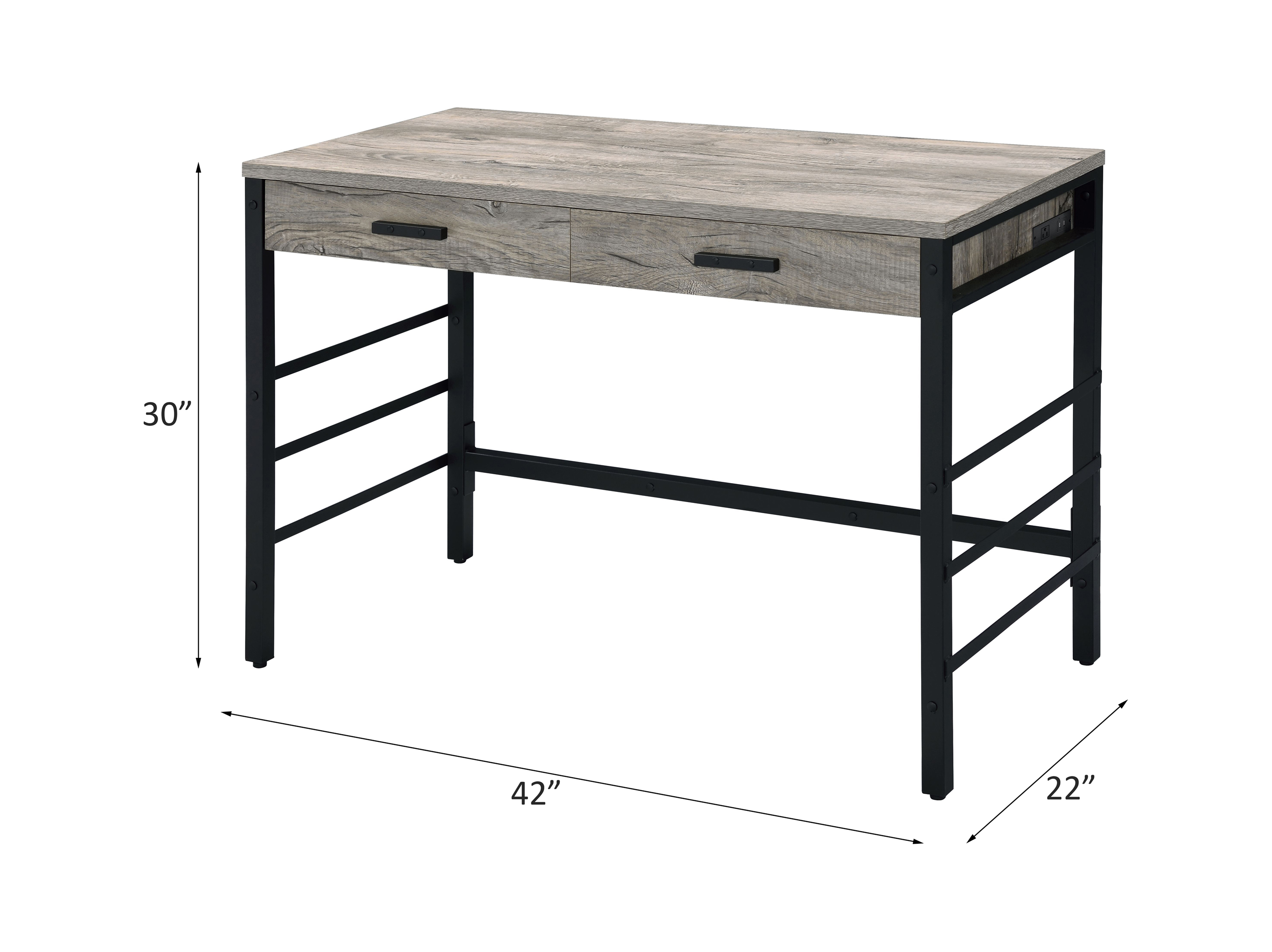 Writing Desk with USB, picture 4 of 4