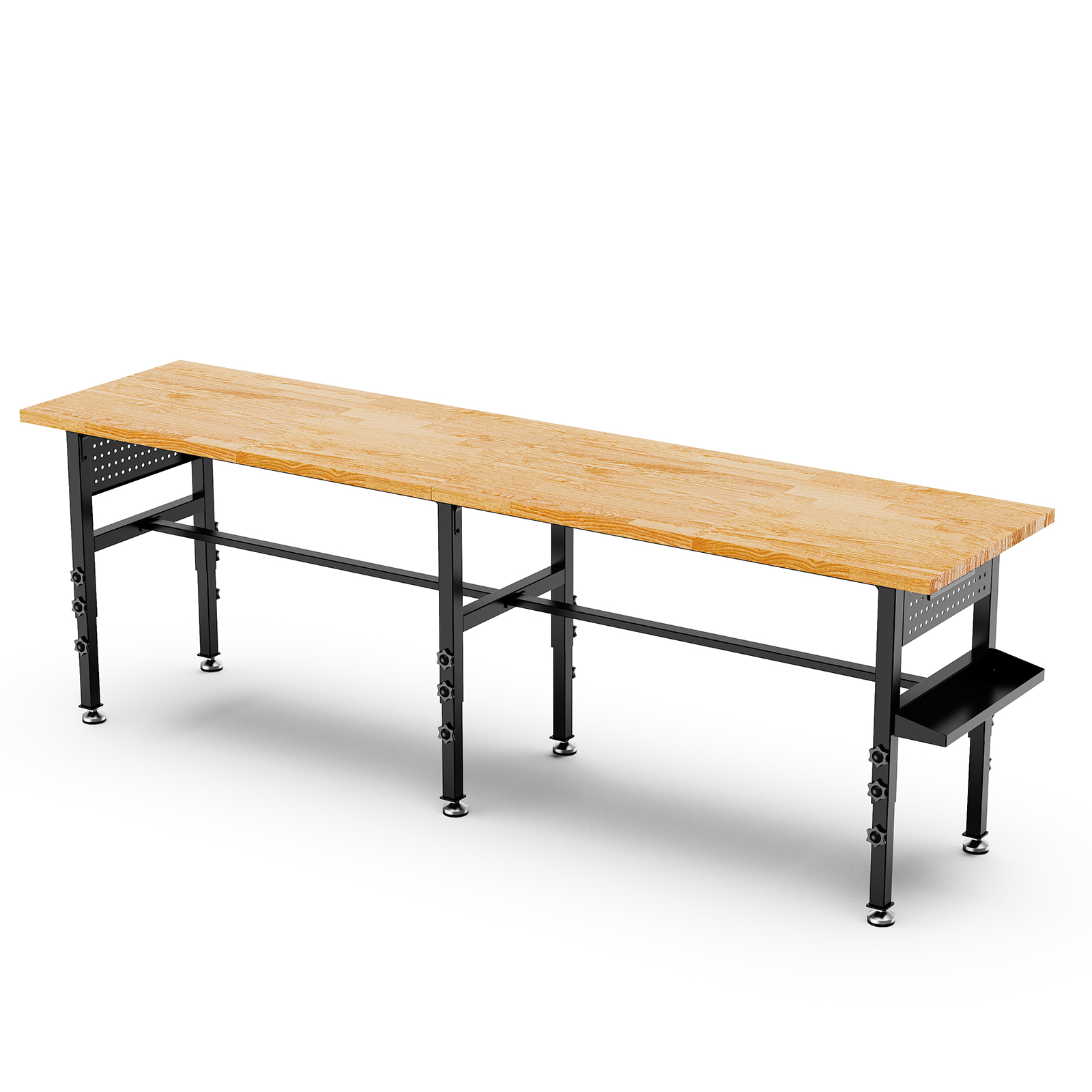 96 Adjustable Workbench with Side Pegboard — photo 2