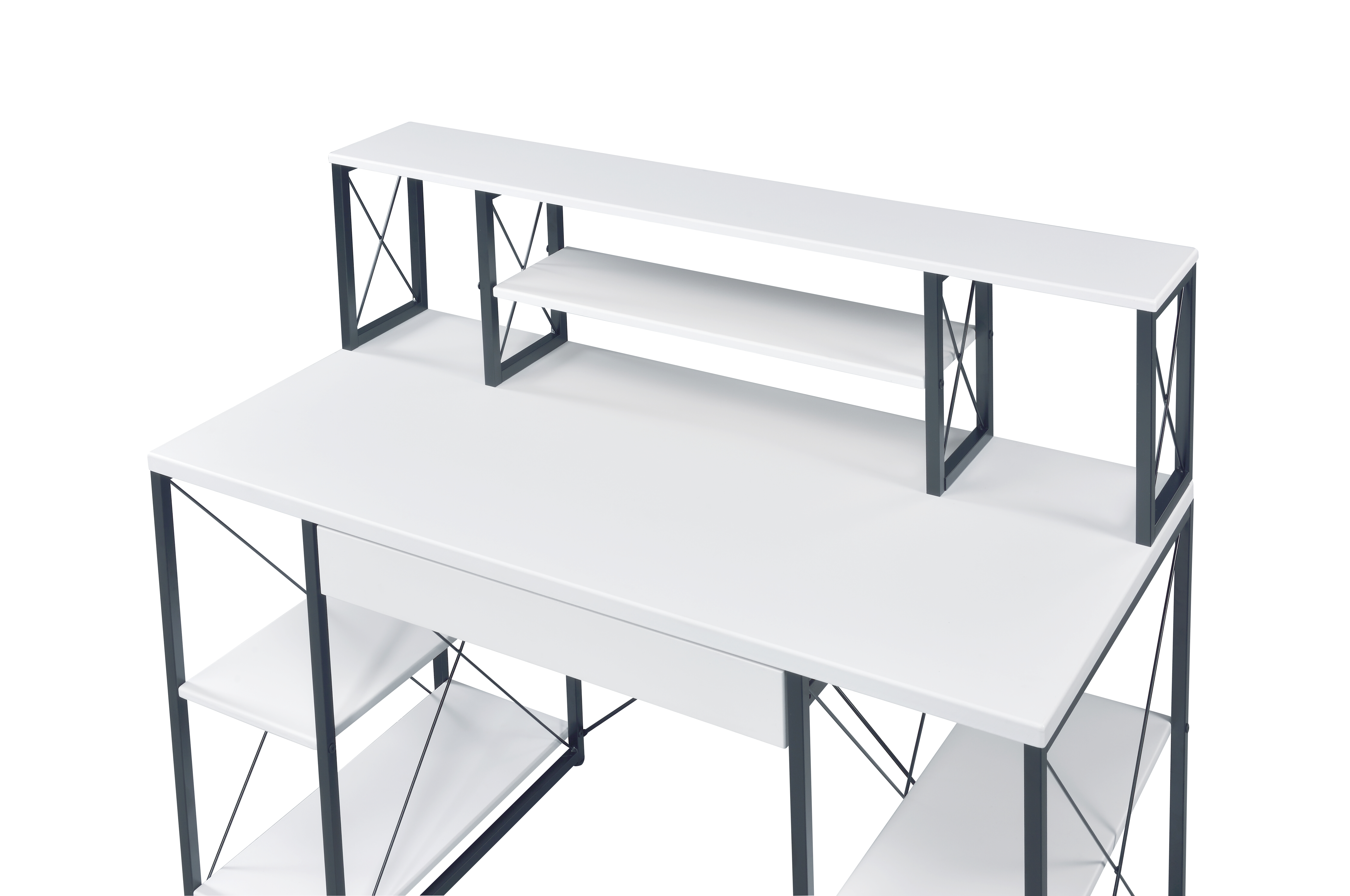 Amiel All Purpose White Finish Writing Desk image 4