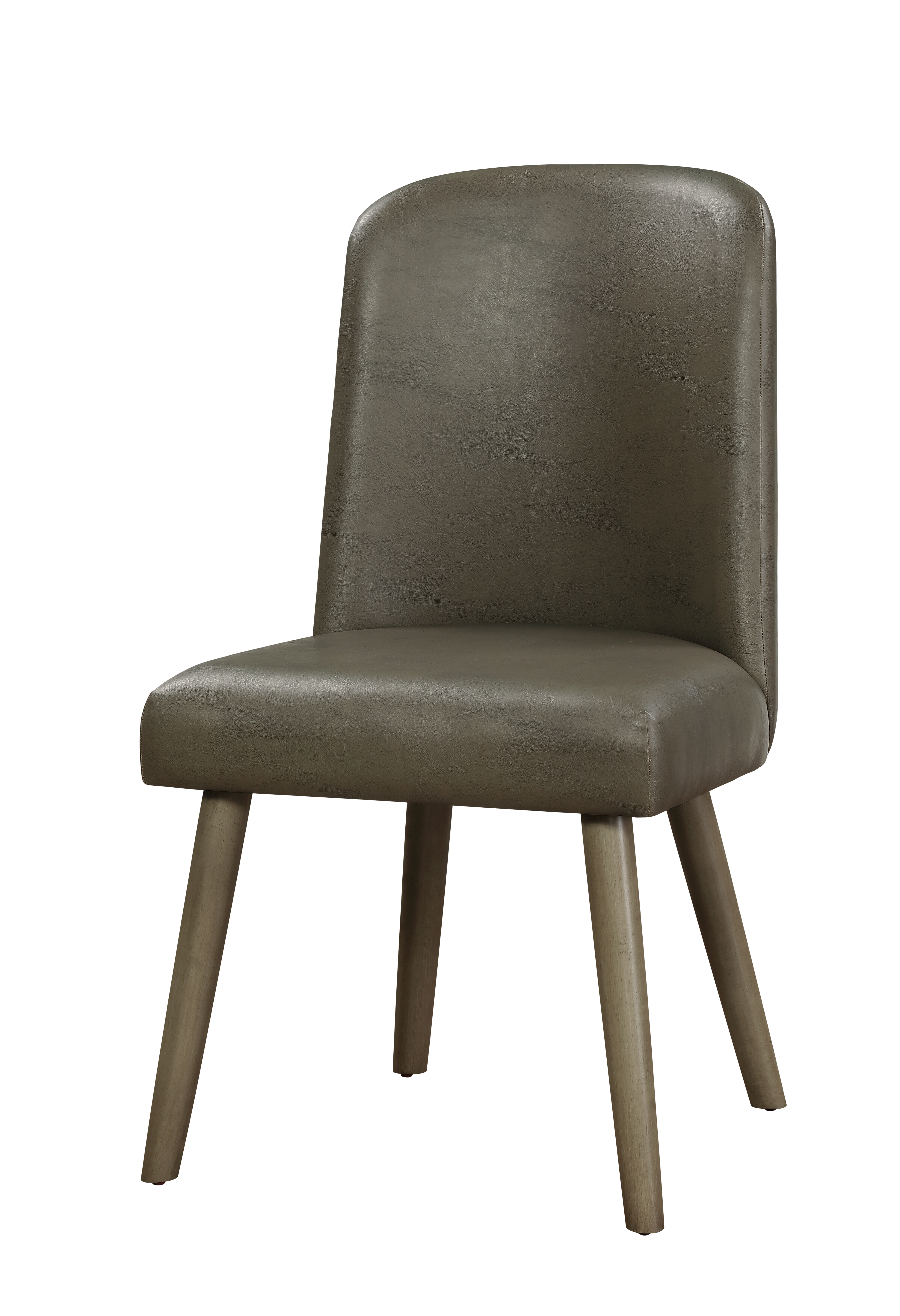 Faux Leather Dining Side Chair, picture 2 of 4