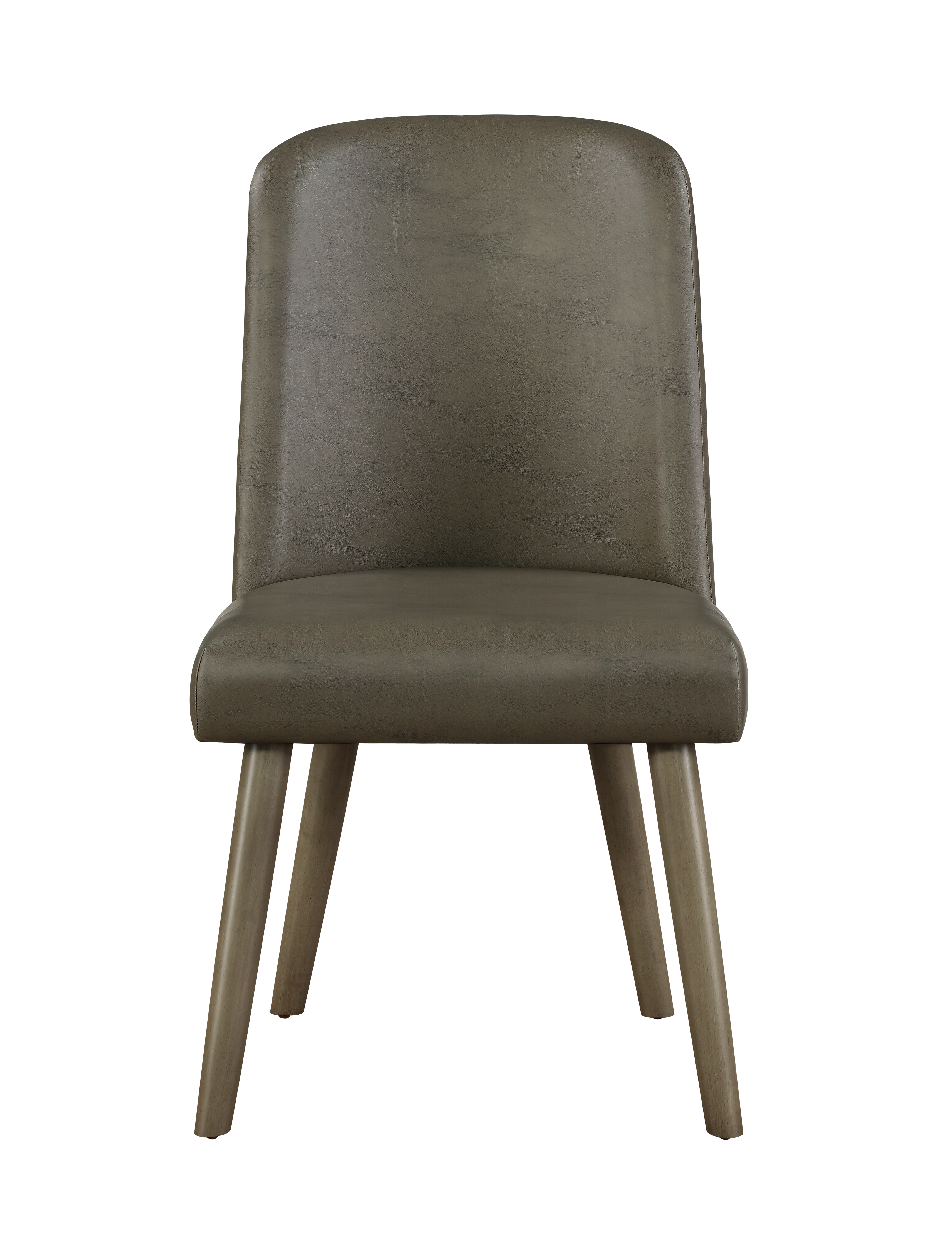 Faux Leather Dining Side Chair, picture 3 of 4