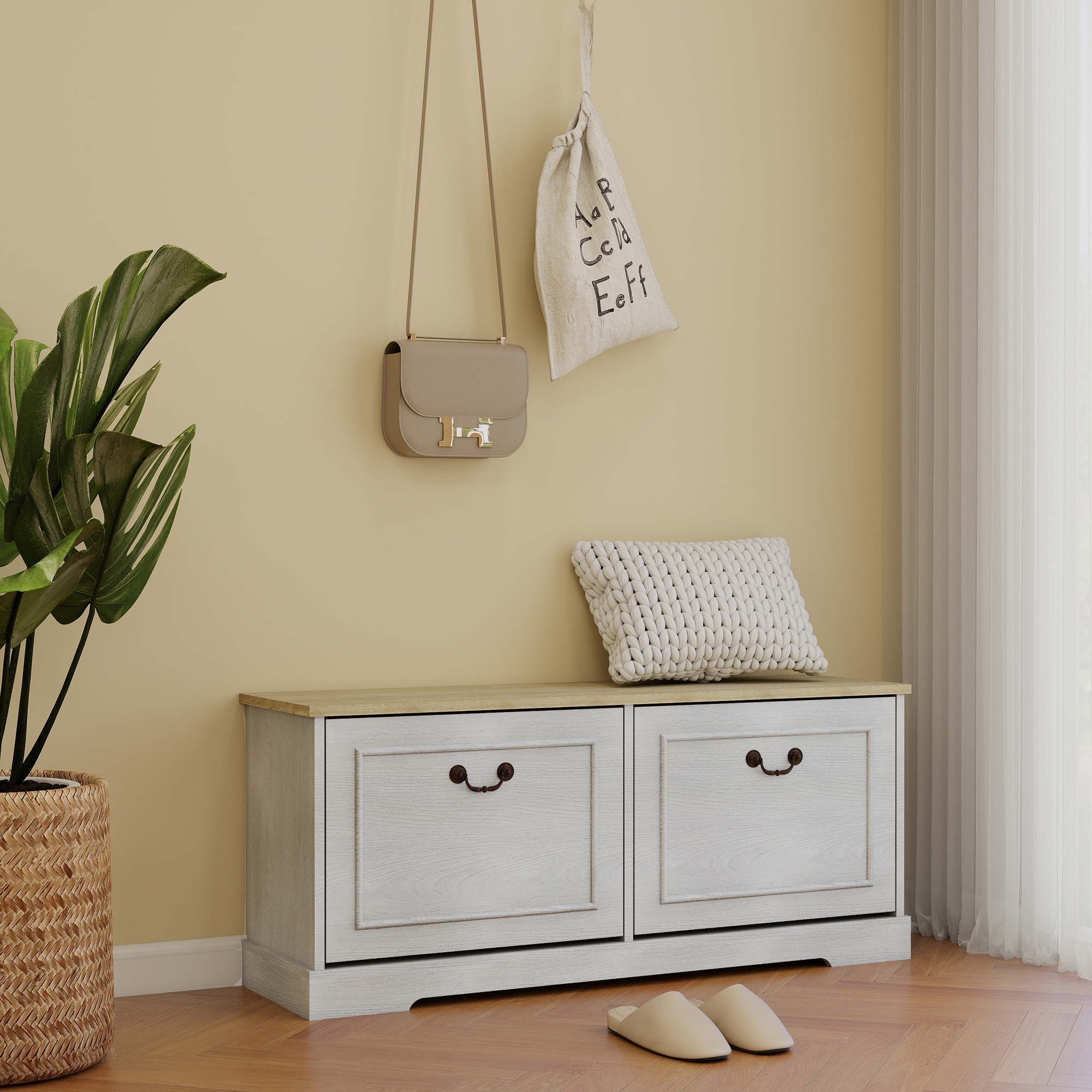 Shoe Storage Bench, picture 4 of 4
