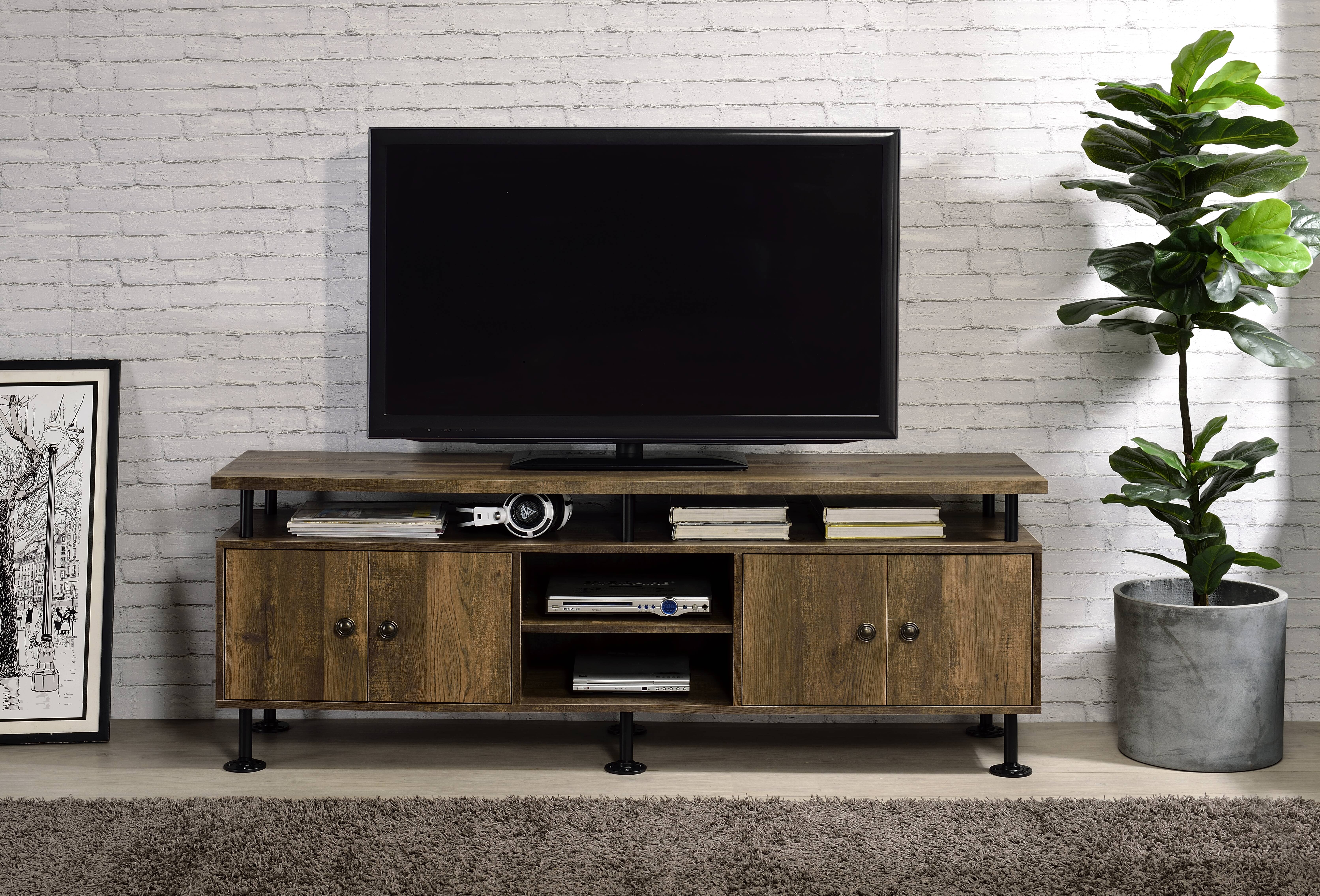 Oak TV Stand
