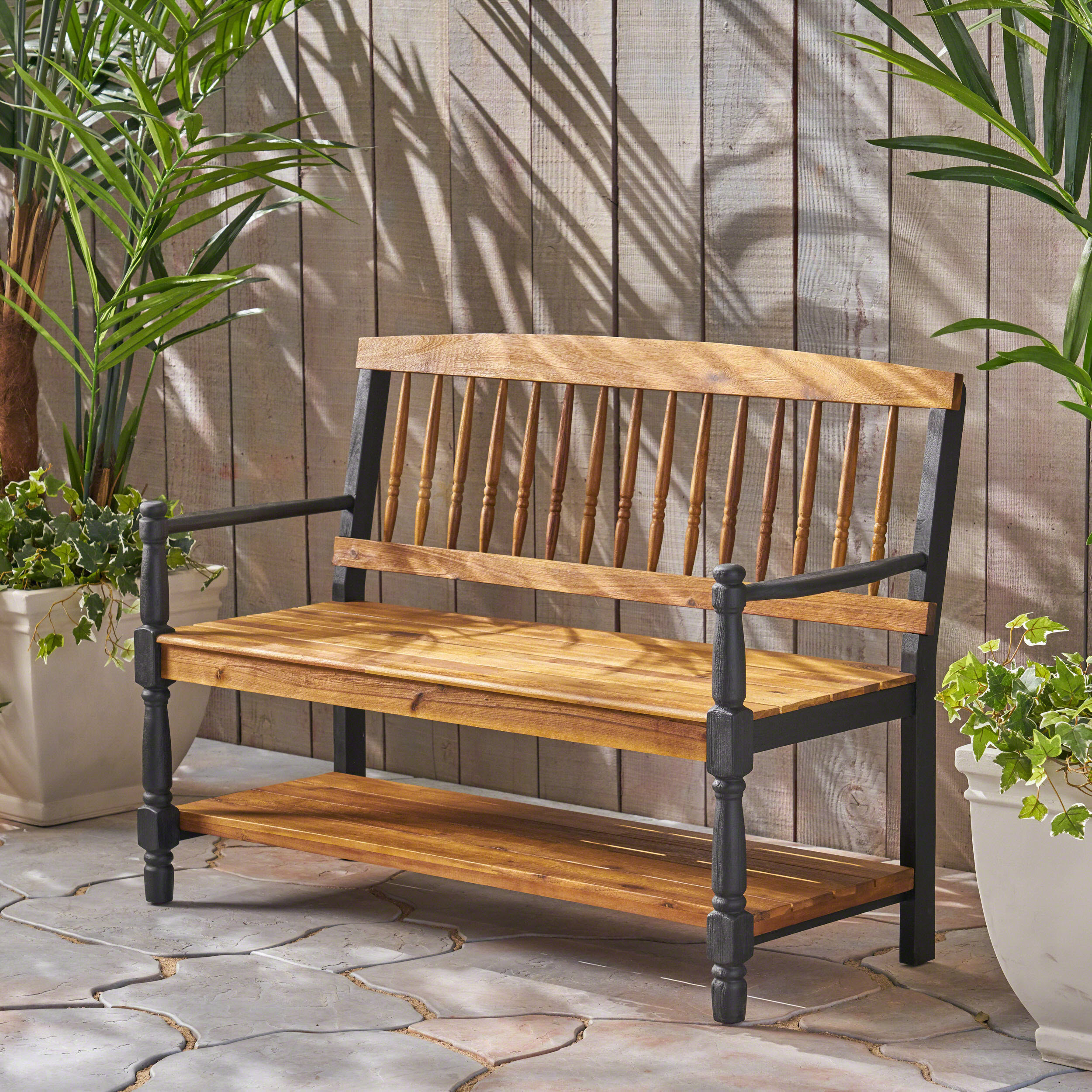Imperial PU Bench, picture 3 of 4