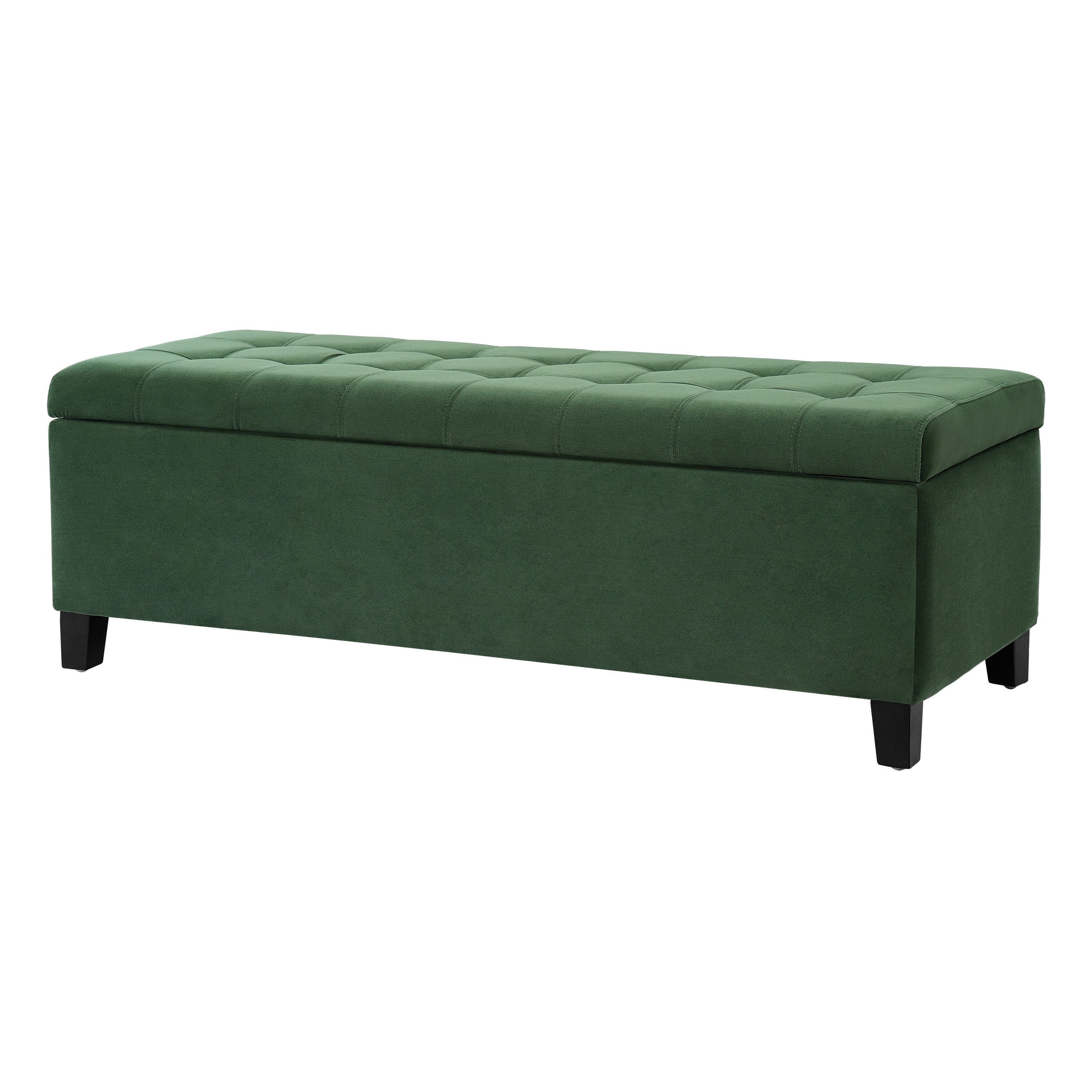 Upholstered Storage Ottoman Bench