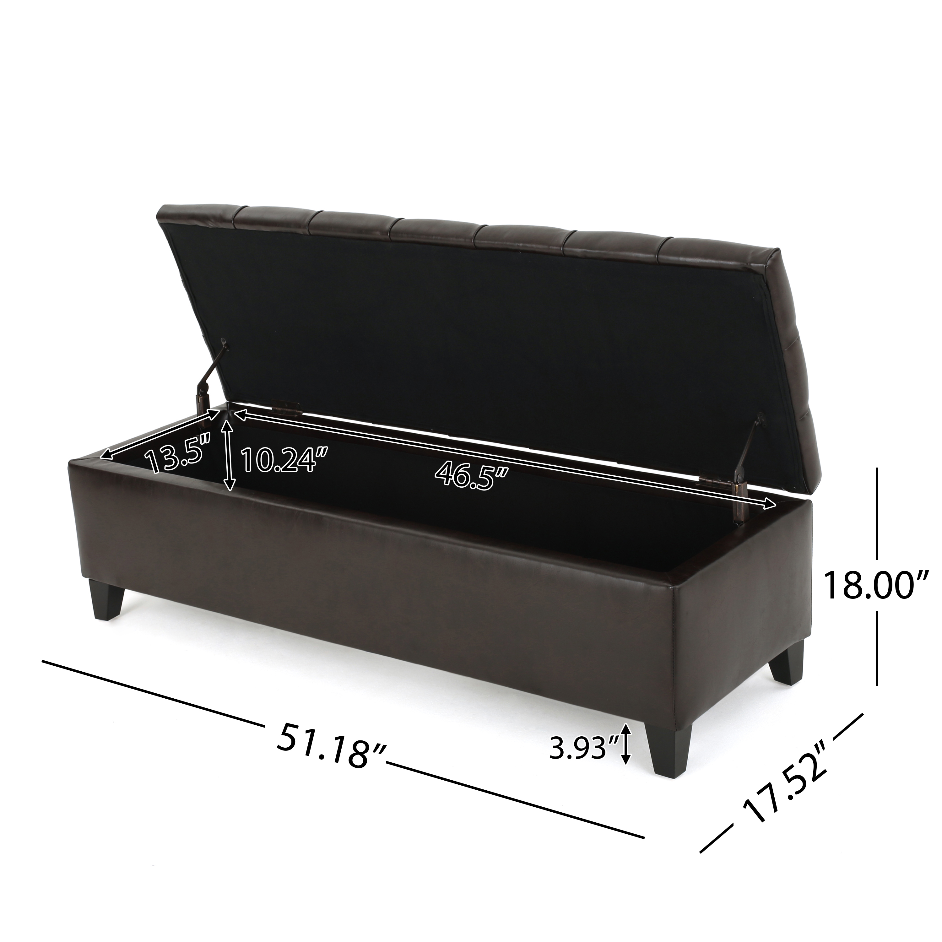 Storage Ottoman Bench, picture 4 of 4
